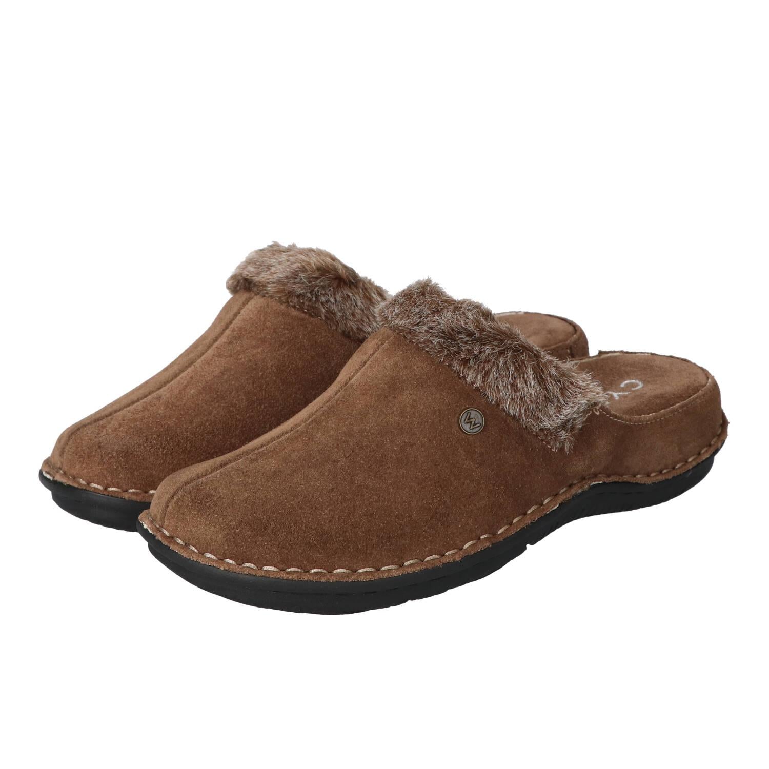 Pantoffels, Taupe