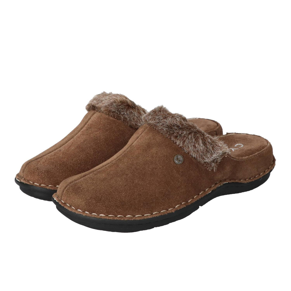 Pantoffels, Taupe
