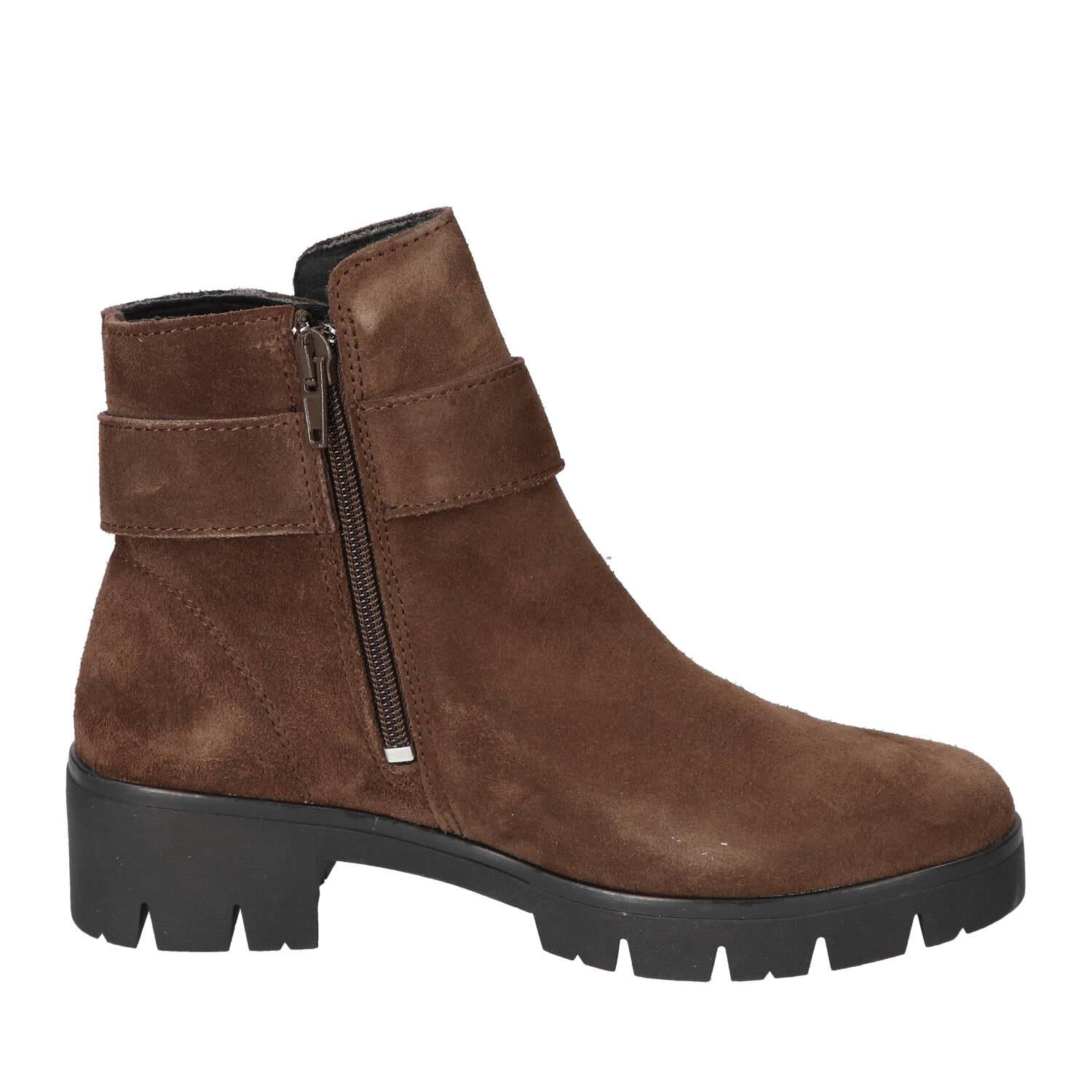 Booties, Donkerbruin