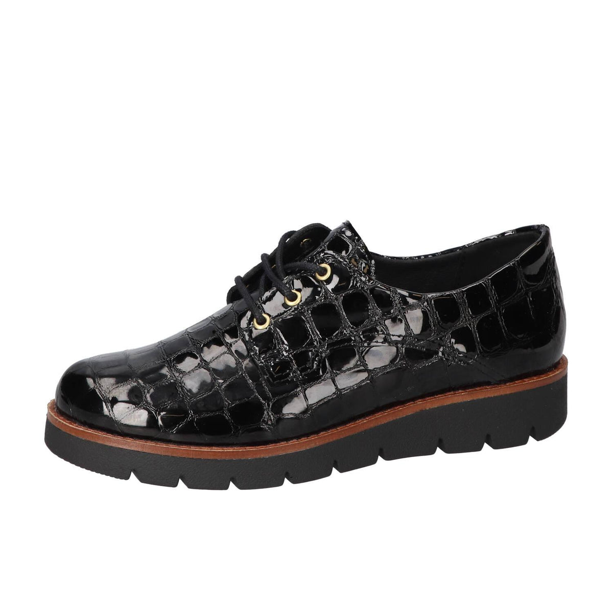 Veterschoenen, Zwart