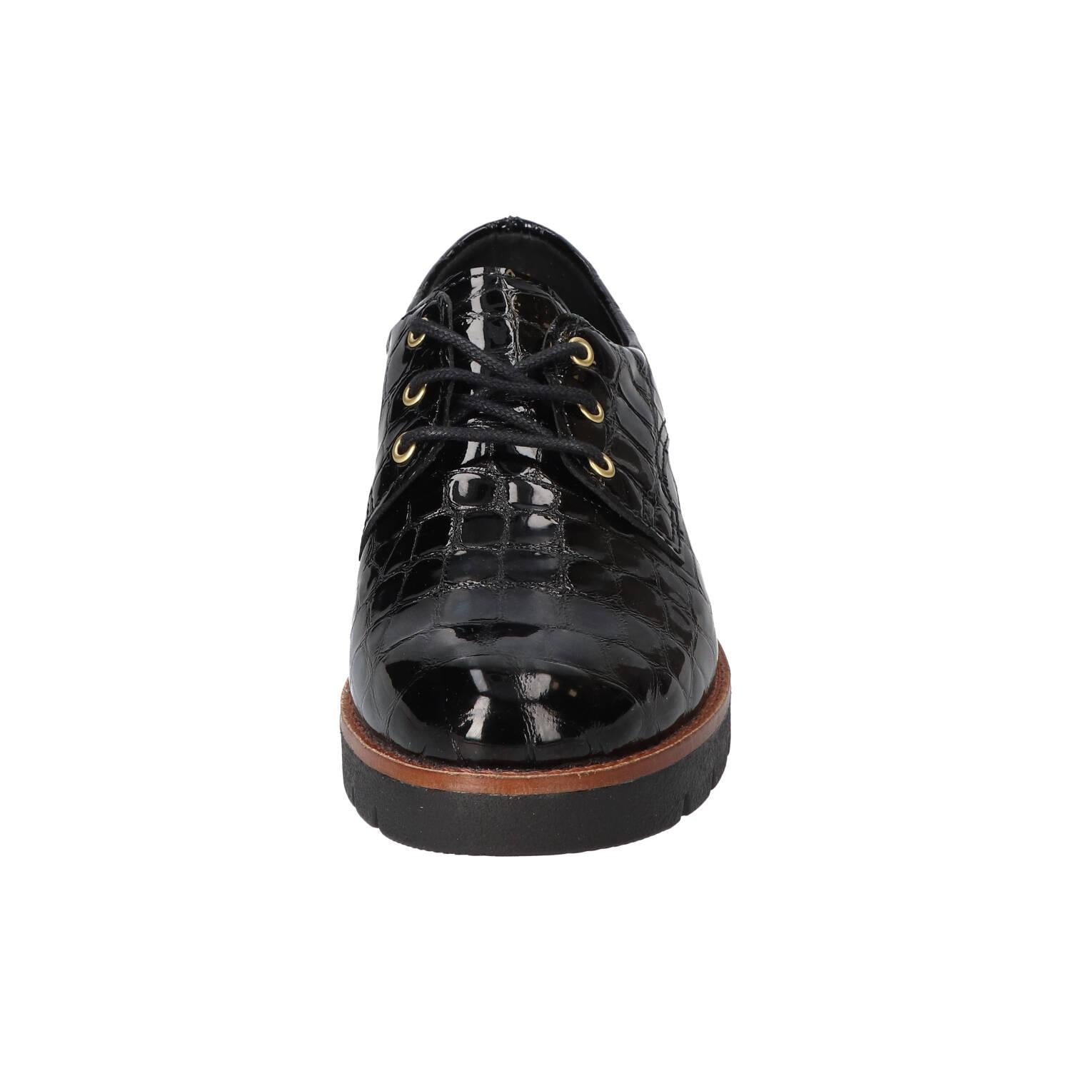 Veterschoenen, Zwart