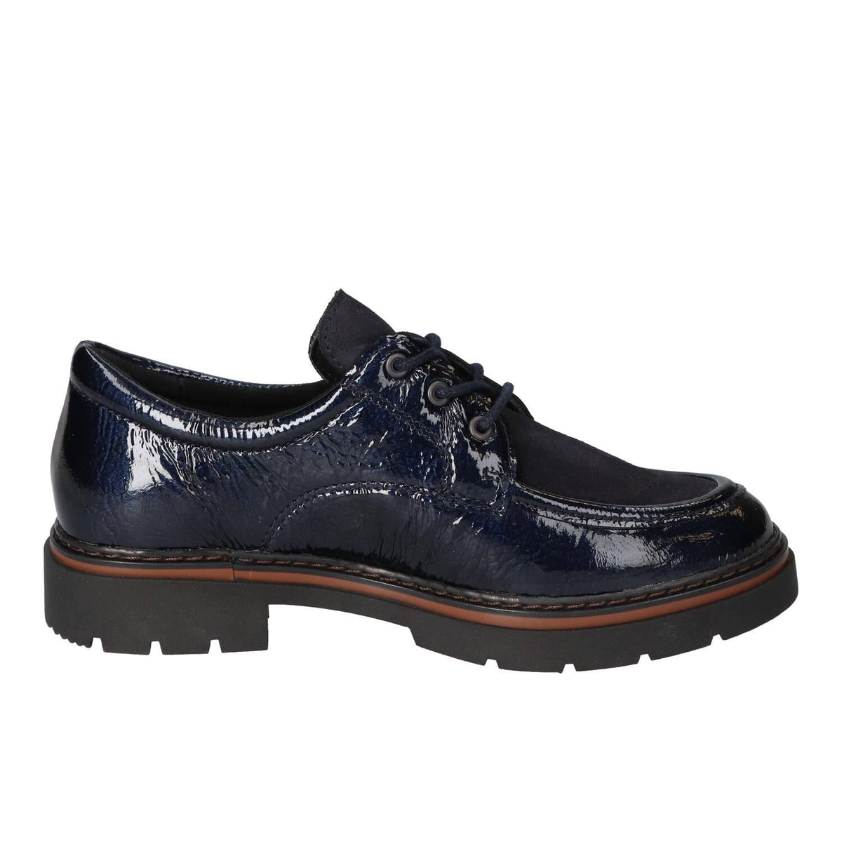Veterschoenen, Blauw
