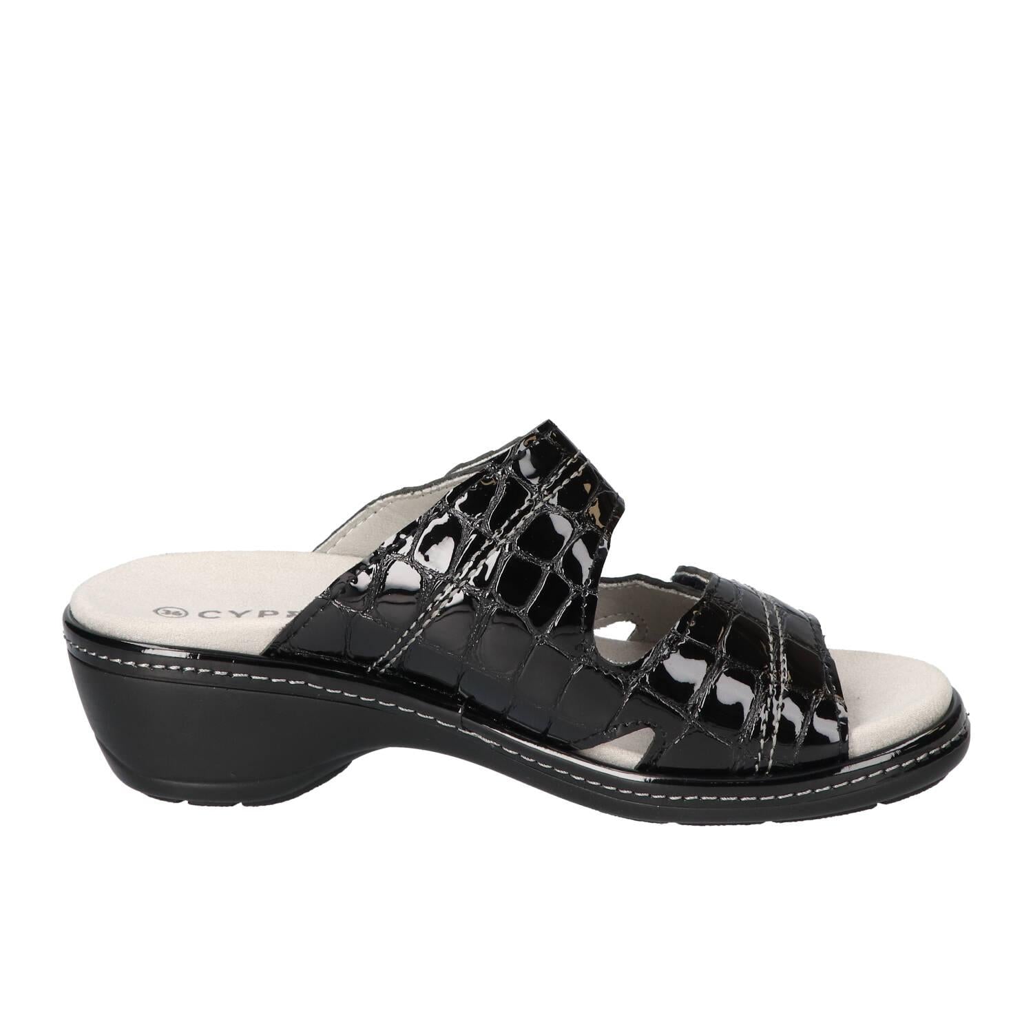 Slippers, Zwart