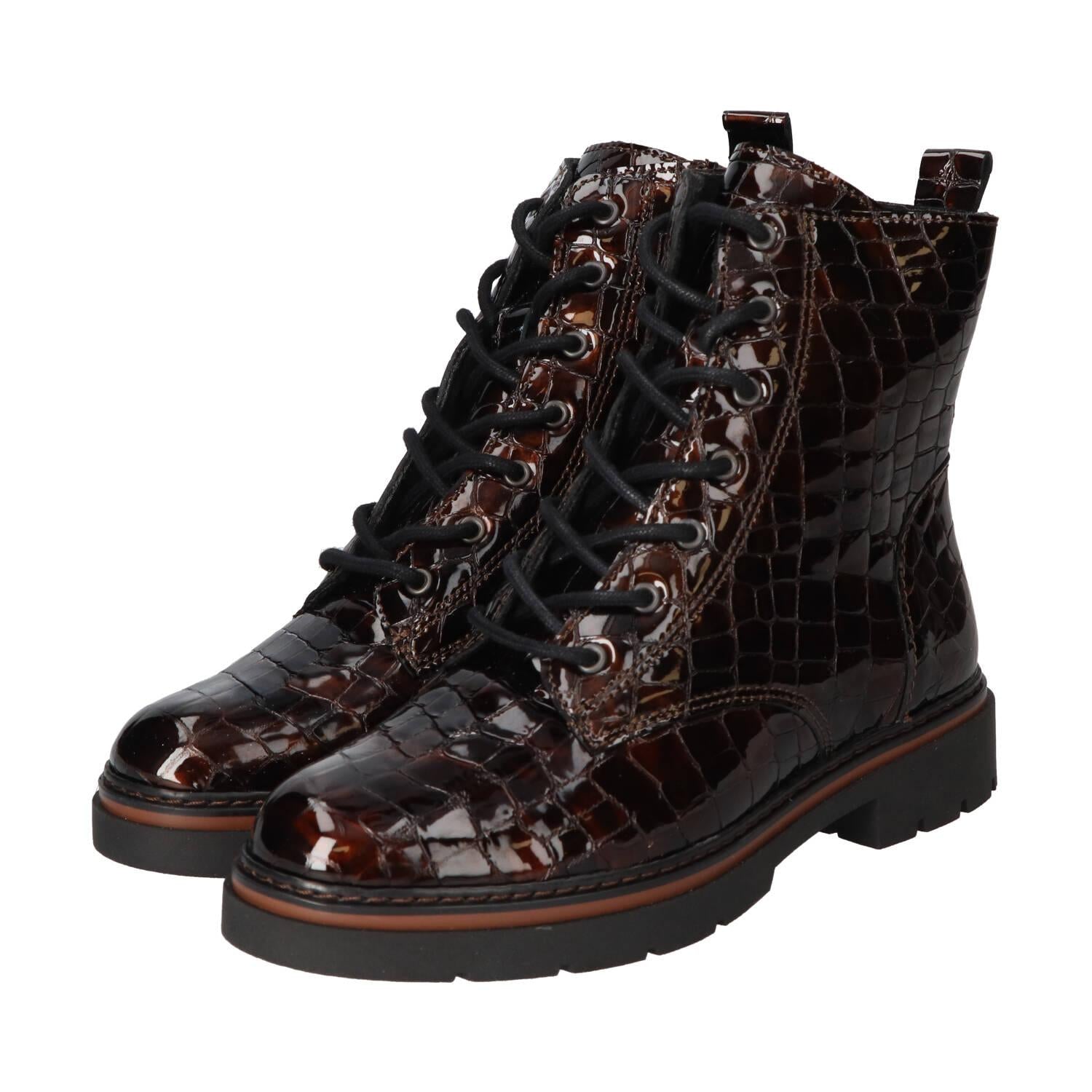 Booties, Donkerbruin