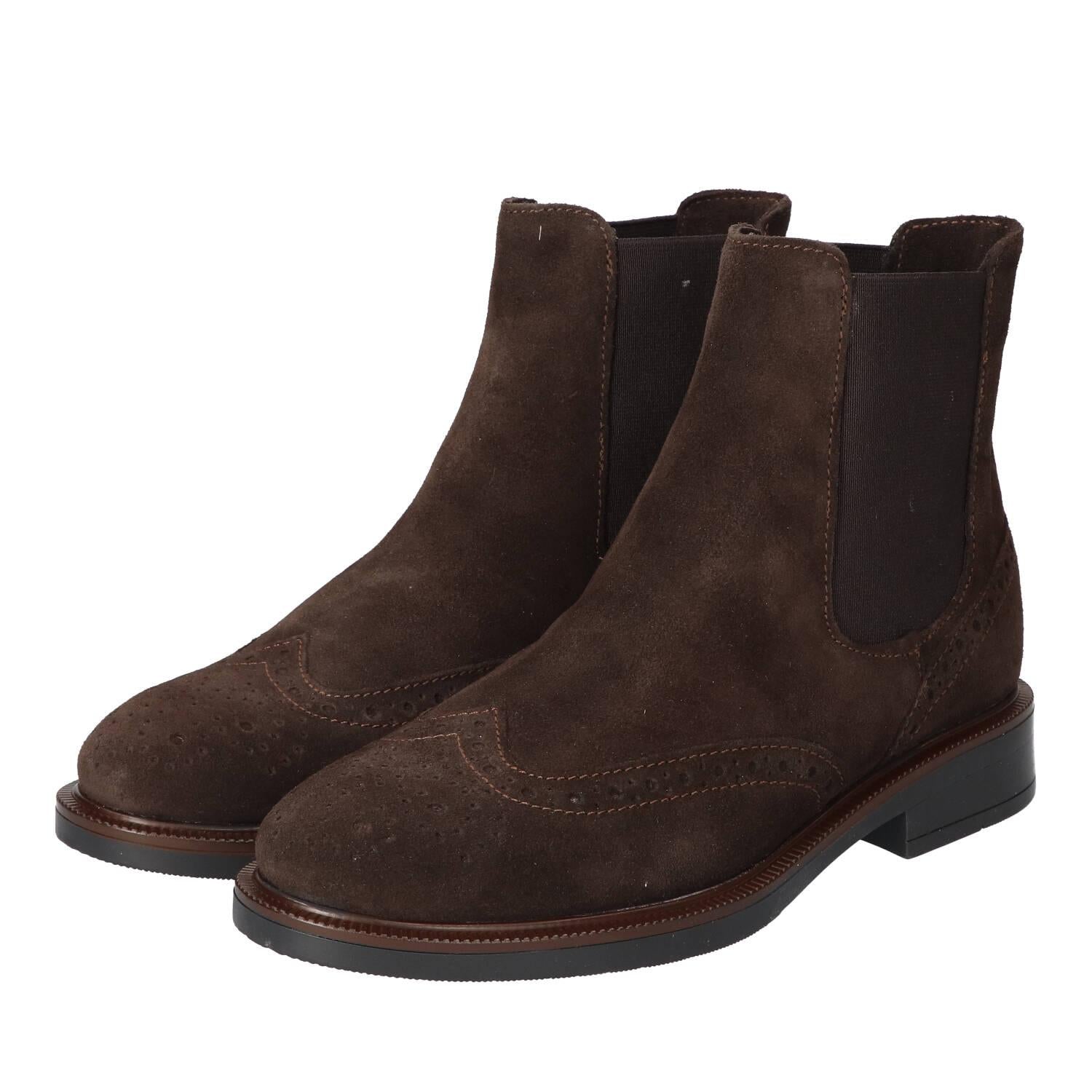 Booties, Donkerbruin