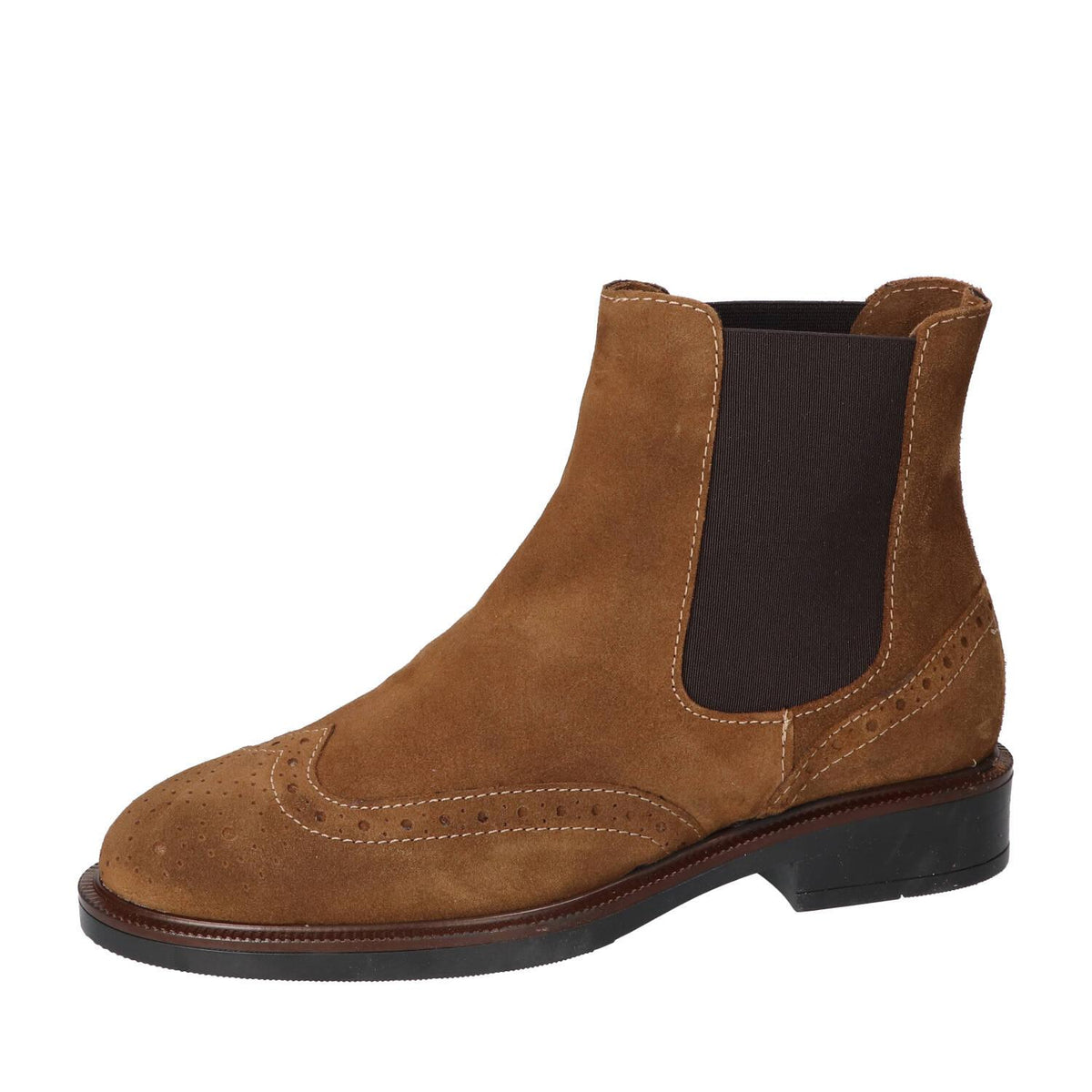 Booties, Cognac
