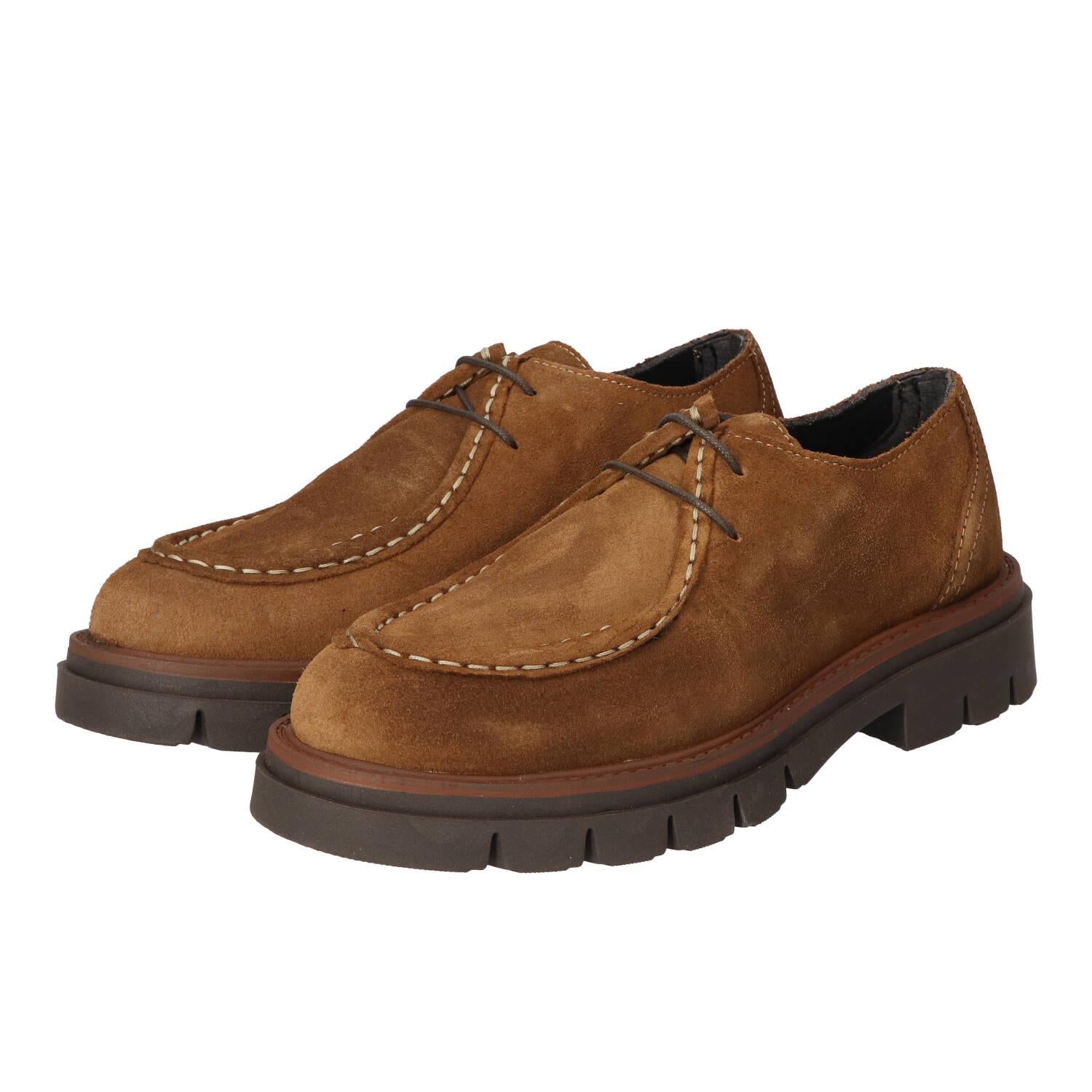 Veterschoenen, Cognac