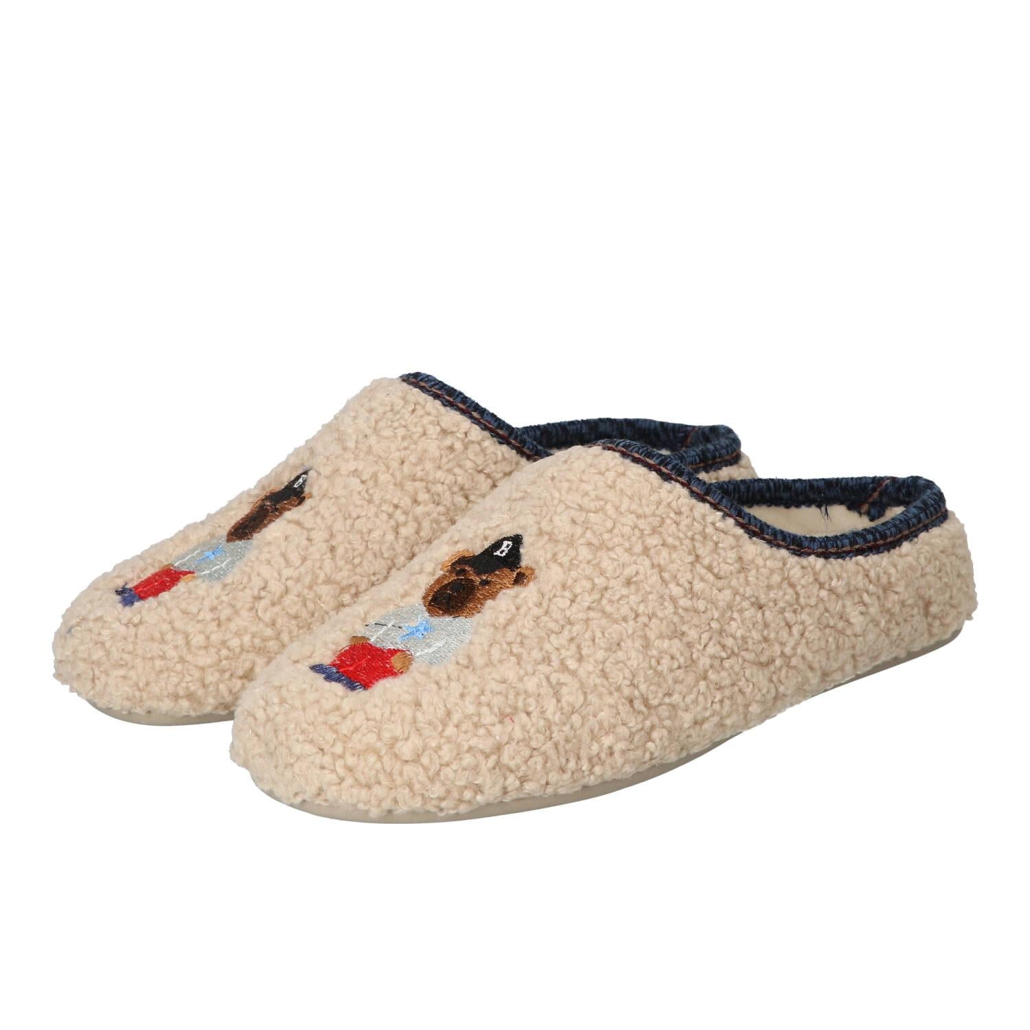 Pantoffels, Lichtbeige