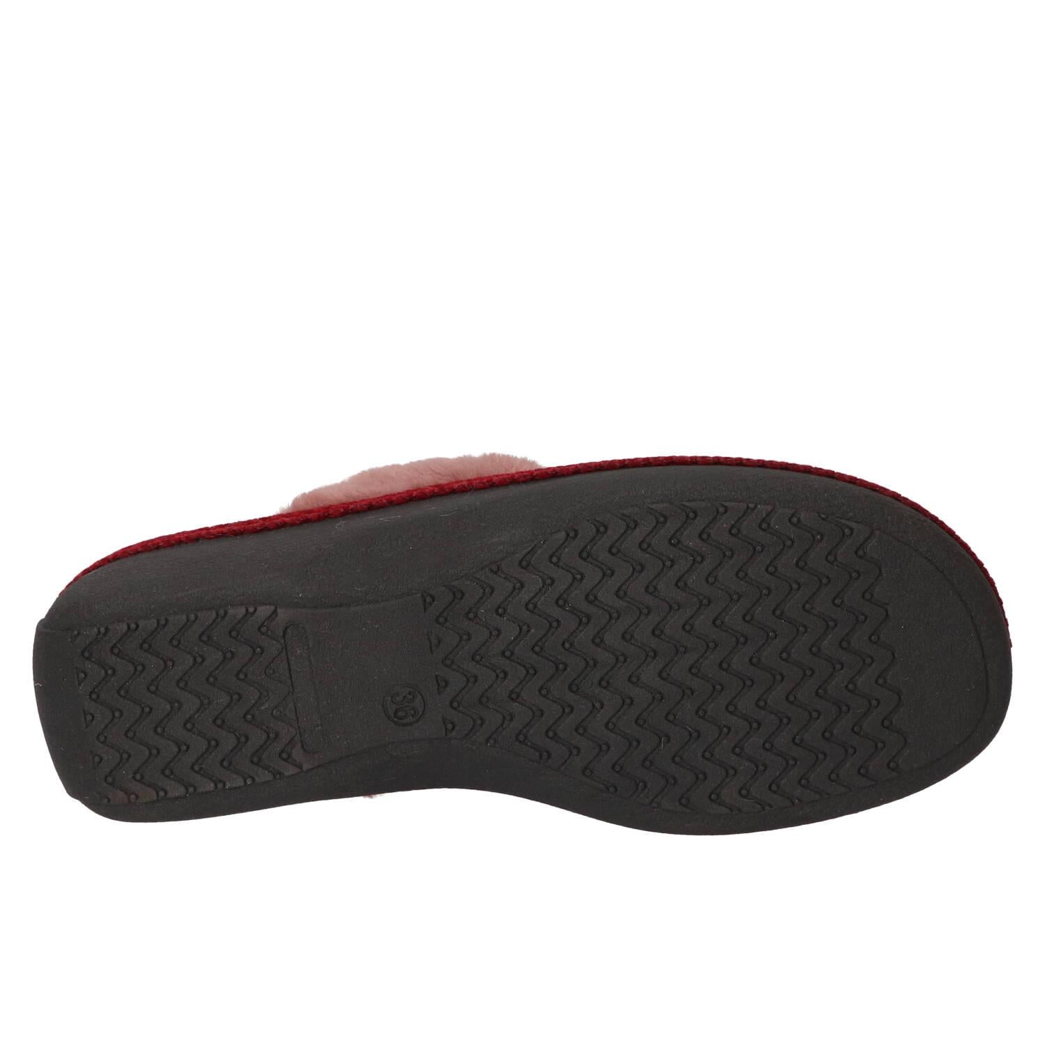 Pantoffels, Rood