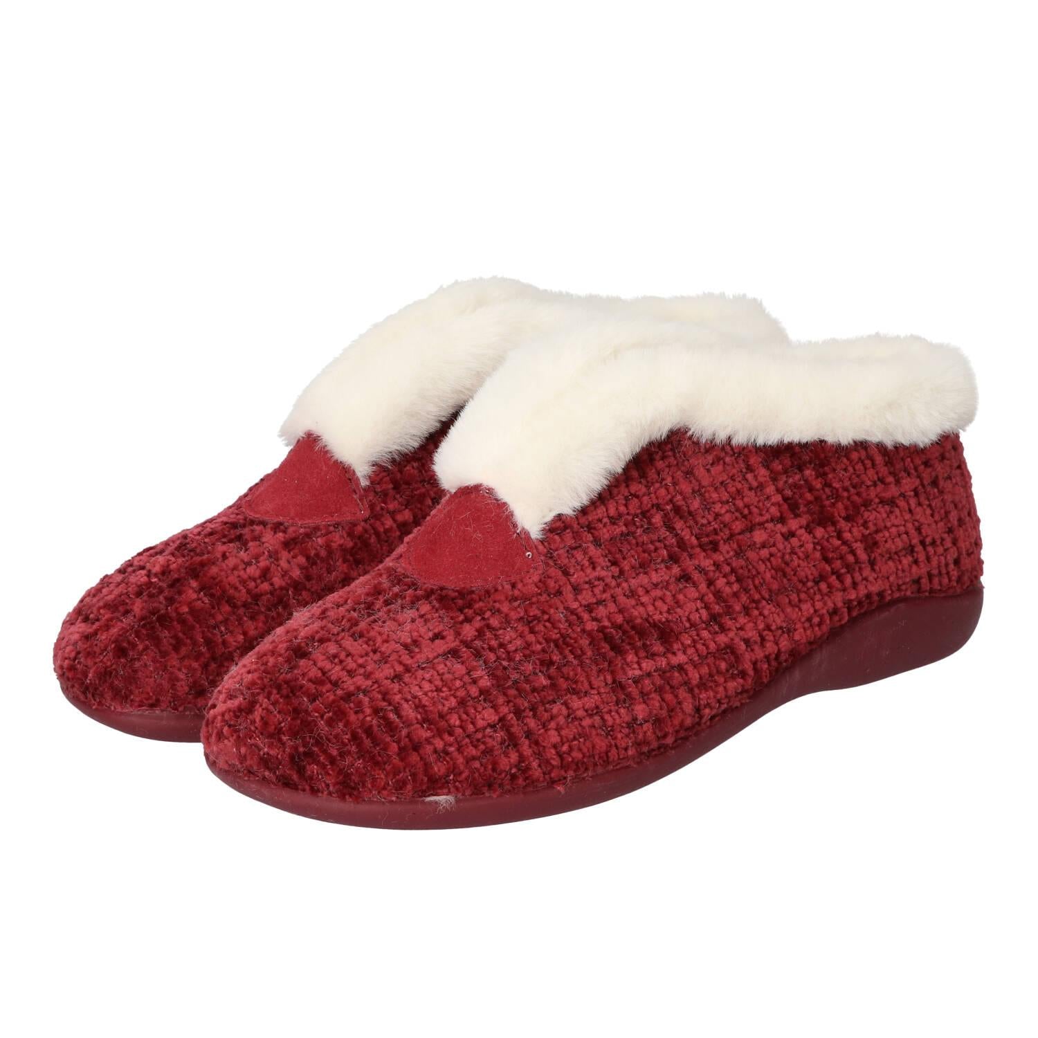 Pantoffels, Rood