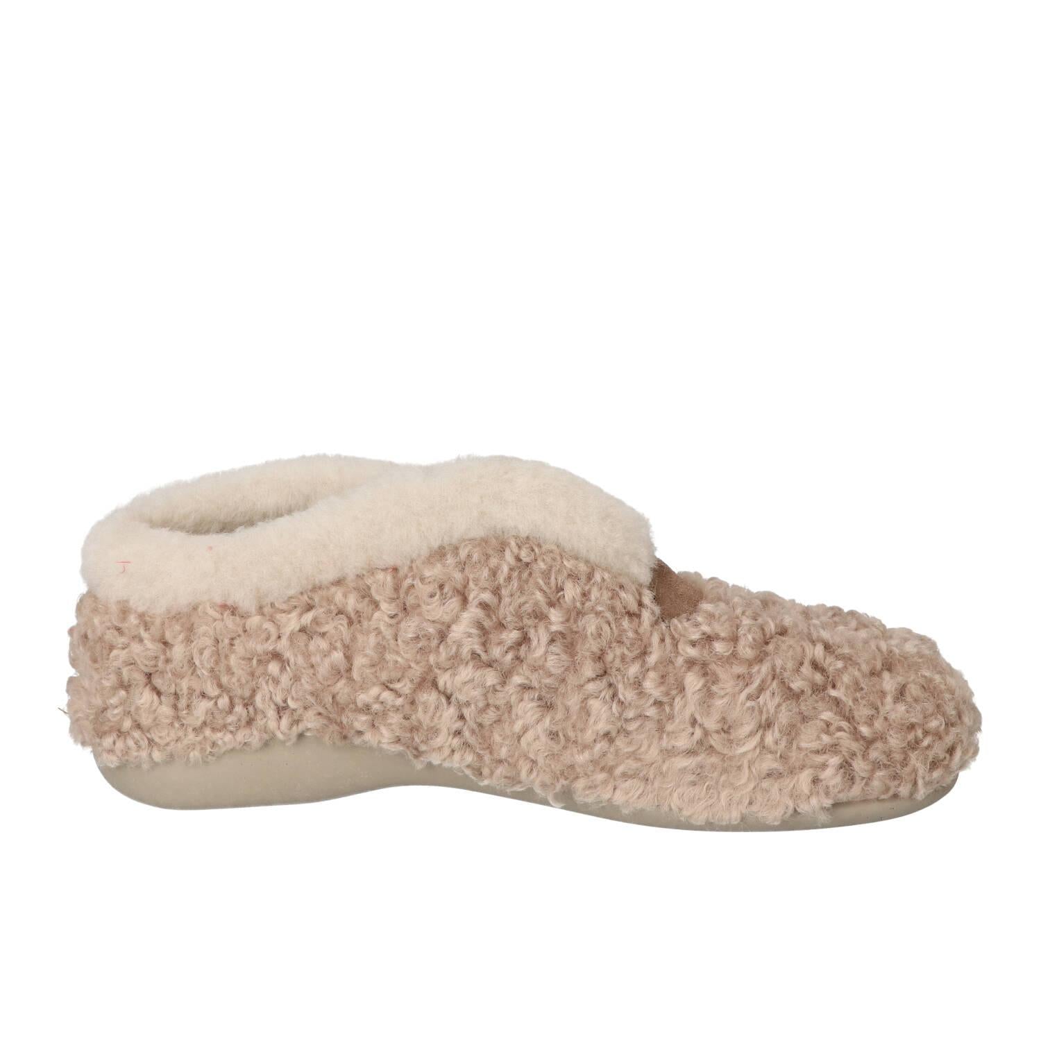Pantoffels, Lichtbeige