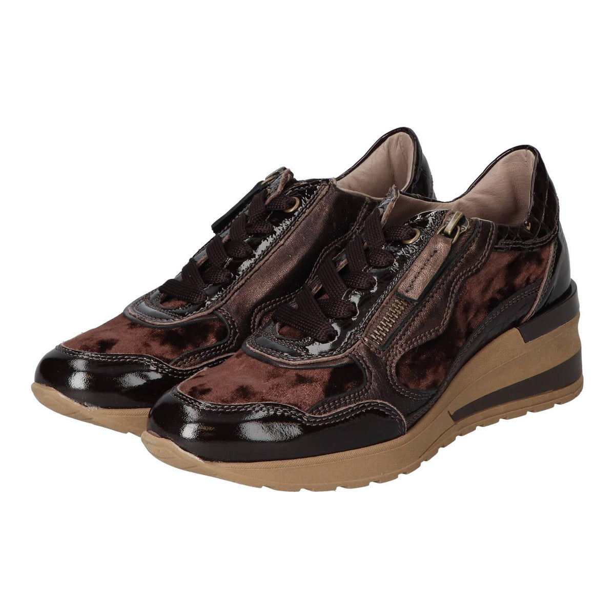 Sneakers, Donkerbruin