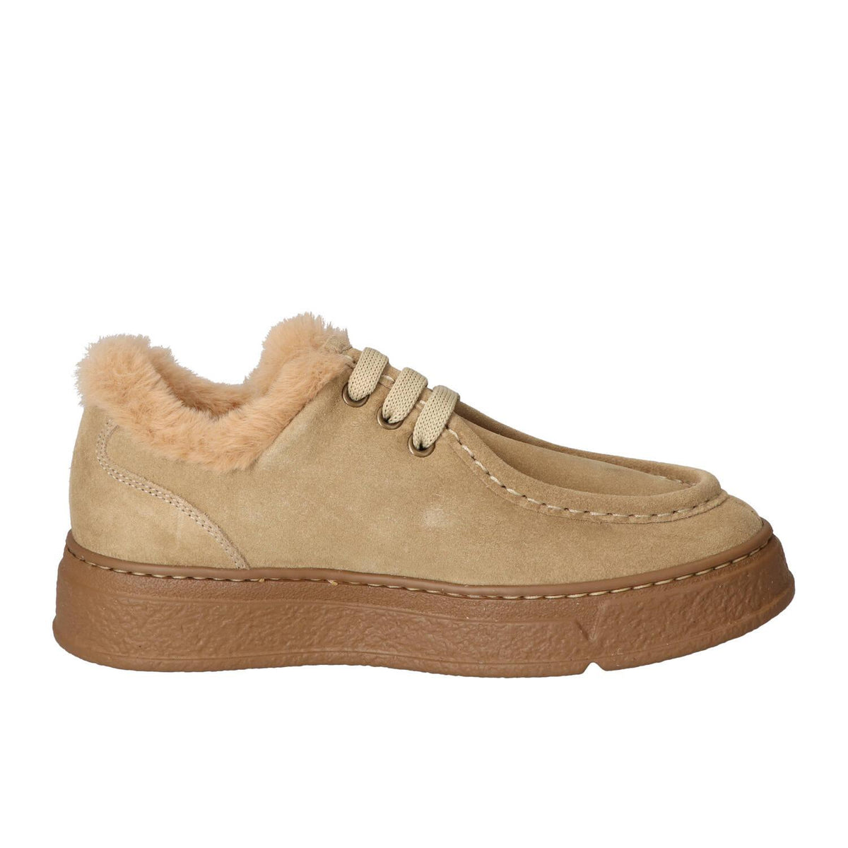 Veterschoenen, Lichtbeige