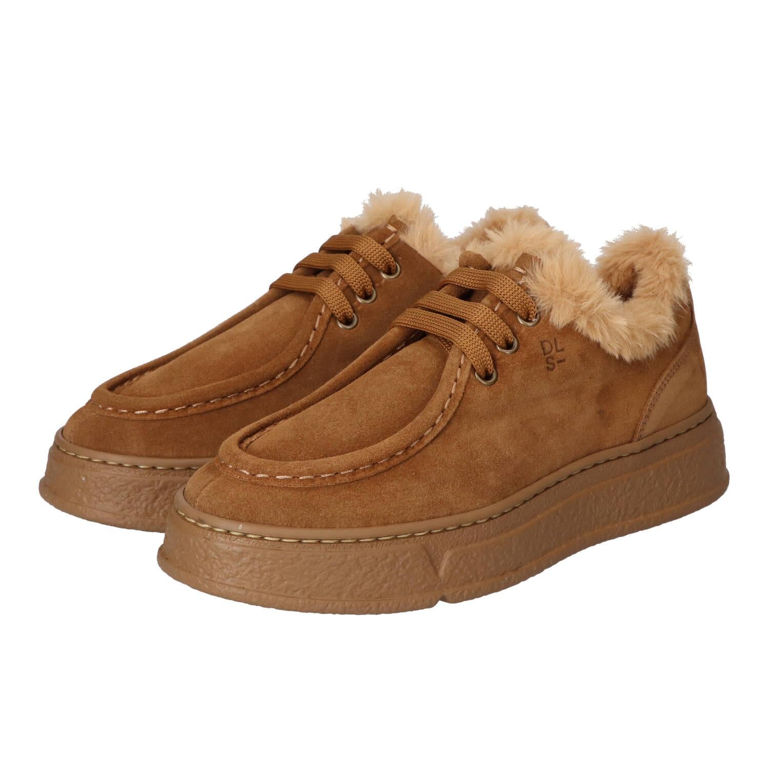 Veterschoenen, Cognac