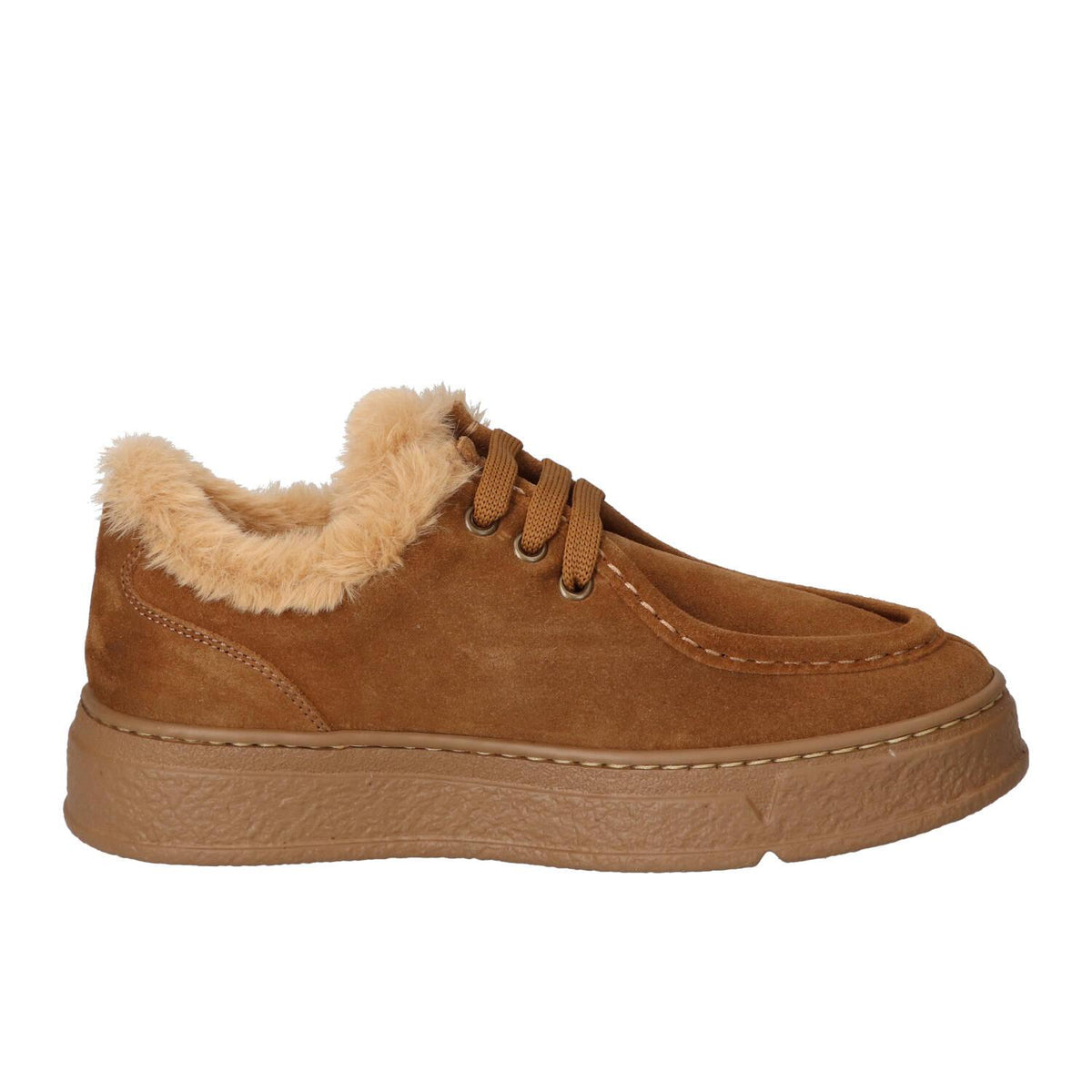 Veterschoenen, Cognac