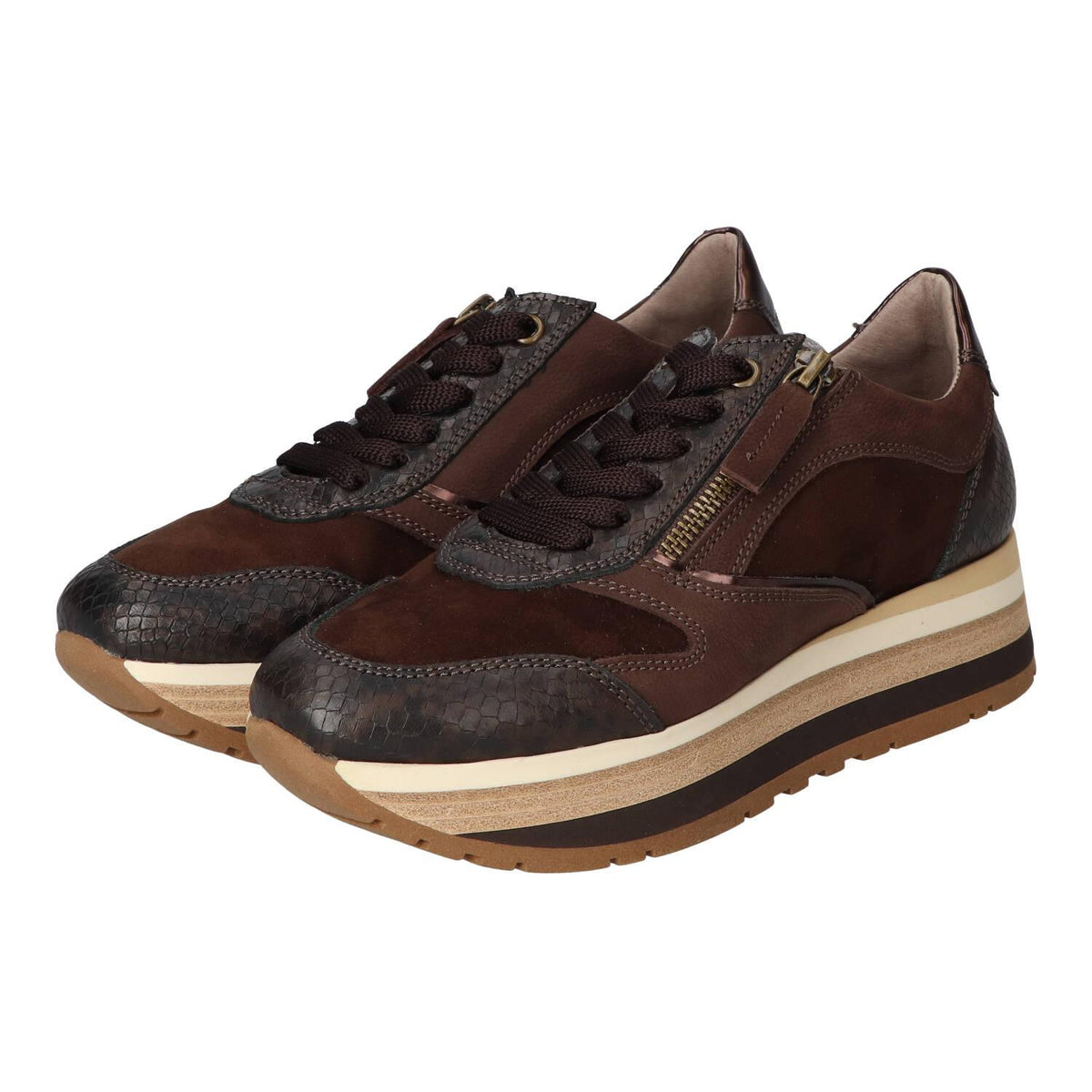 Sneakers, Donkerbruin