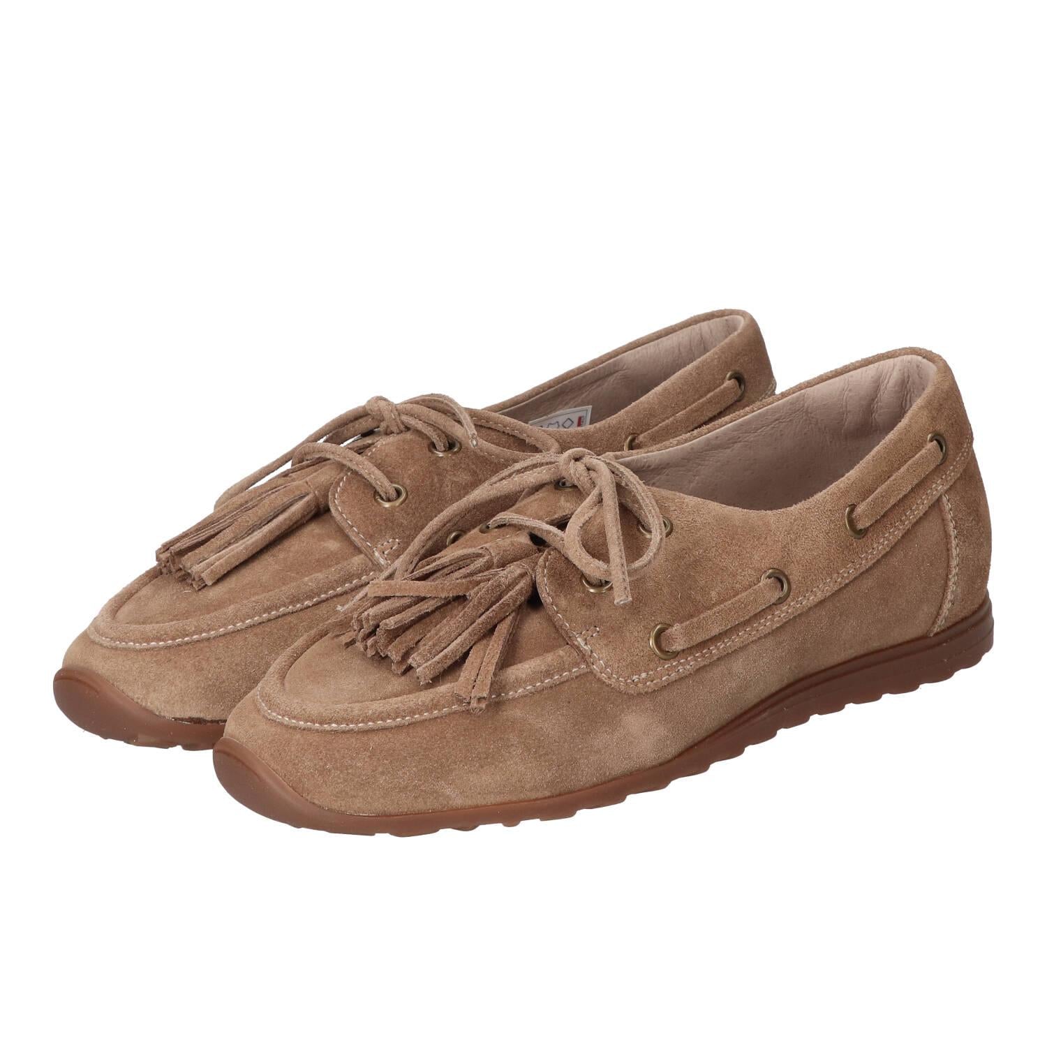 Veterschoenen, Taupe