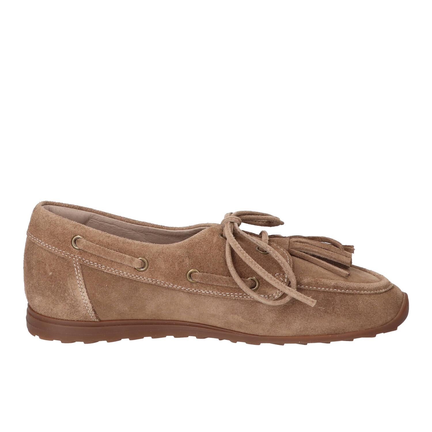 Veterschoenen, Taupe