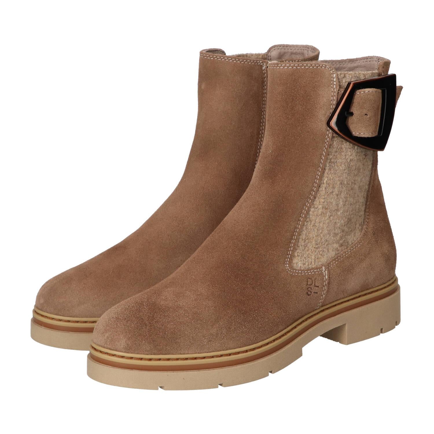 Booties, Taupe