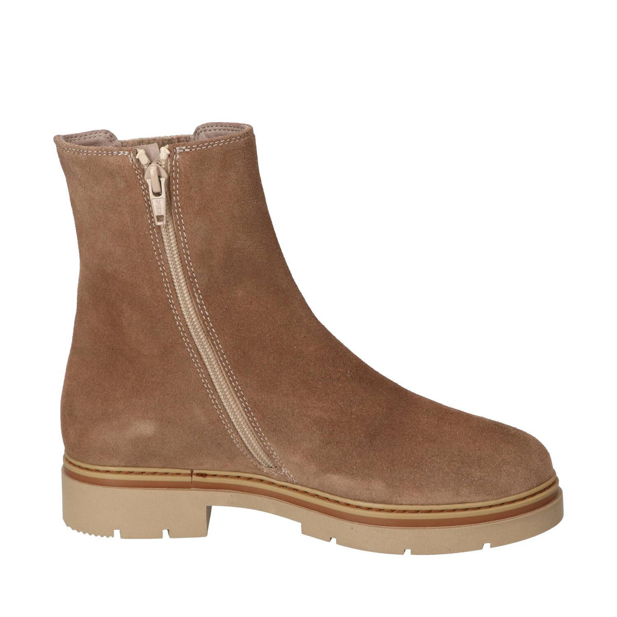 Booties, Taupe