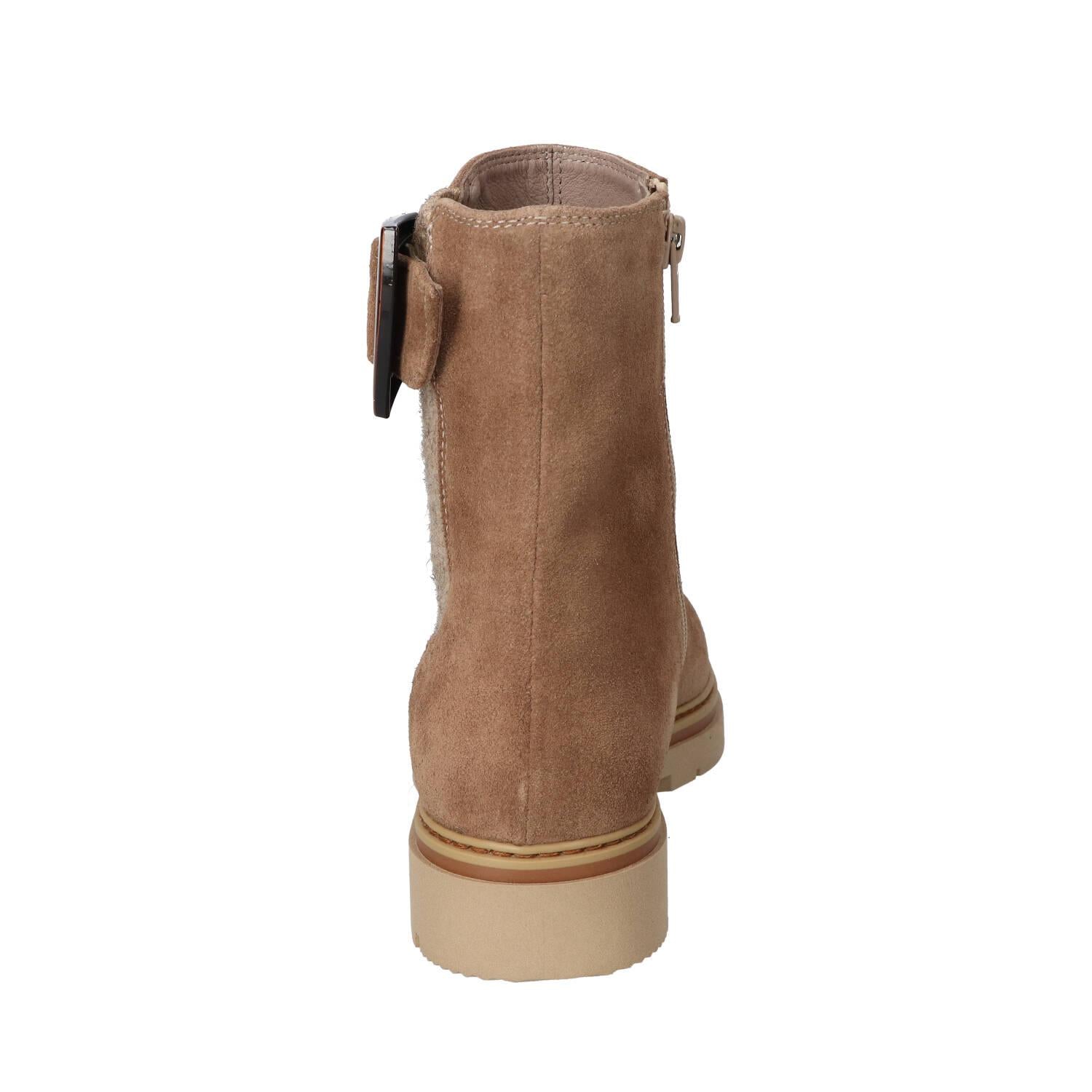 Booties, Taupe