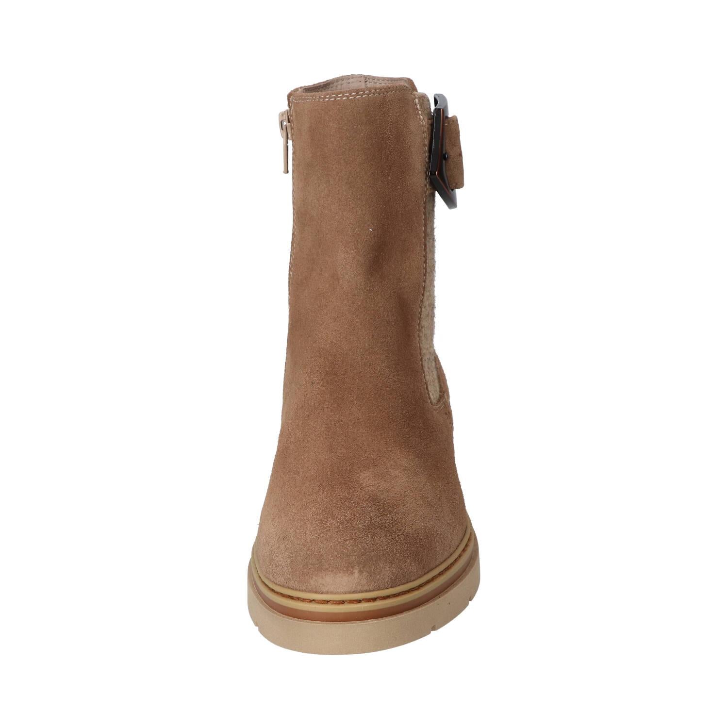 Booties, Taupe