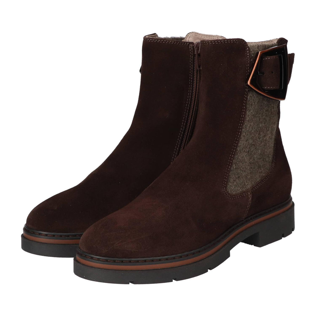 Booties, Donkerbruin