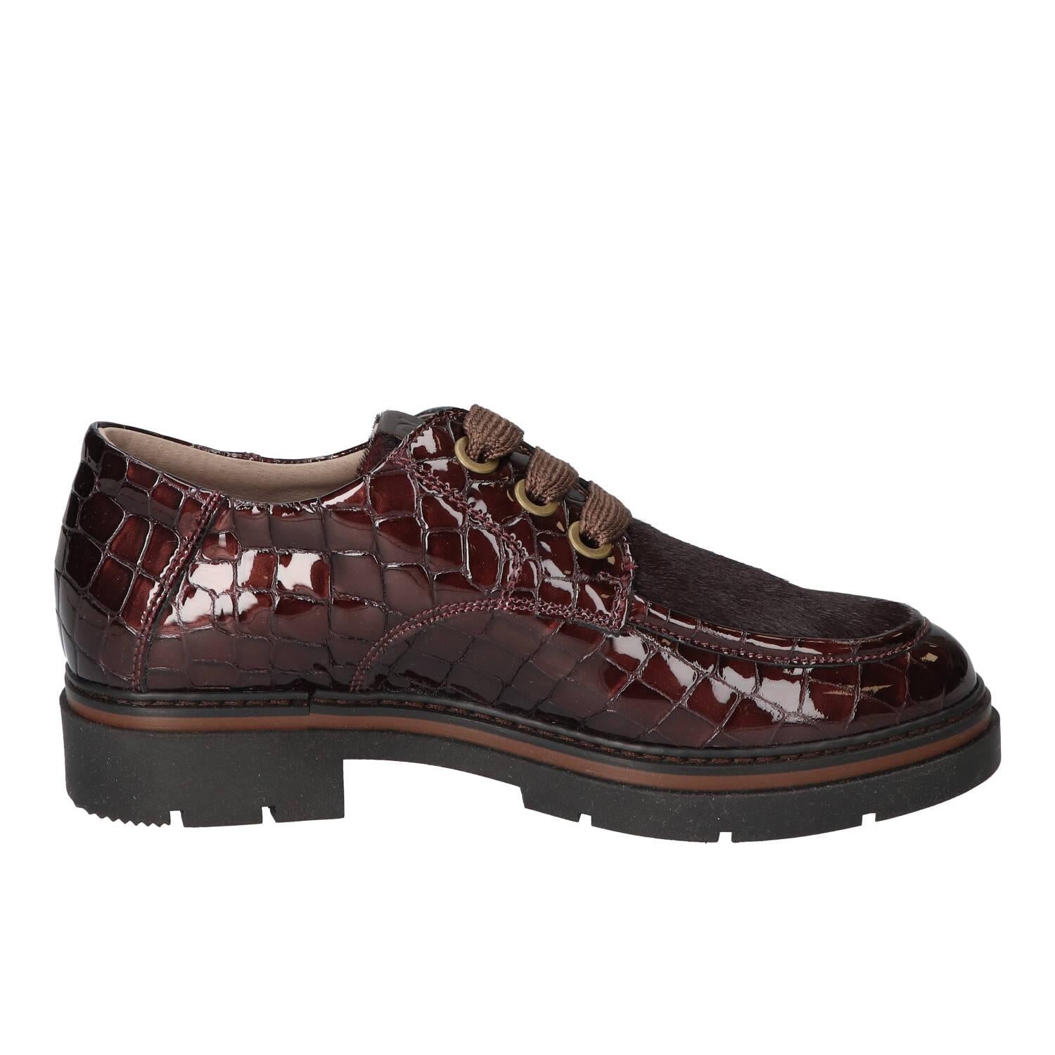 Veterschoenen, Bordeaux