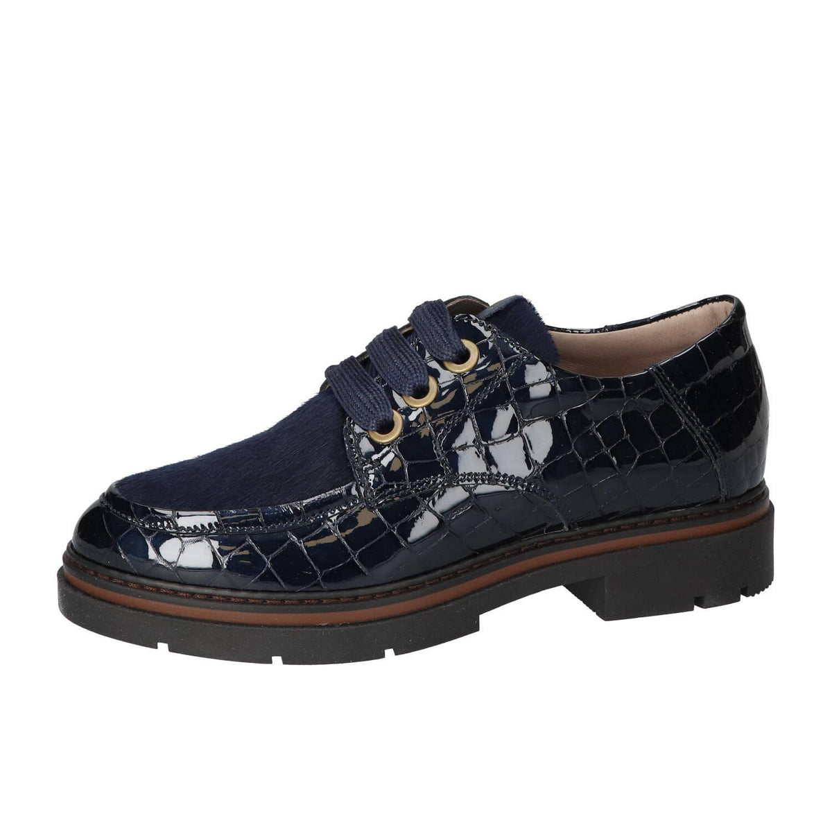 Veterschoenen, Blauw