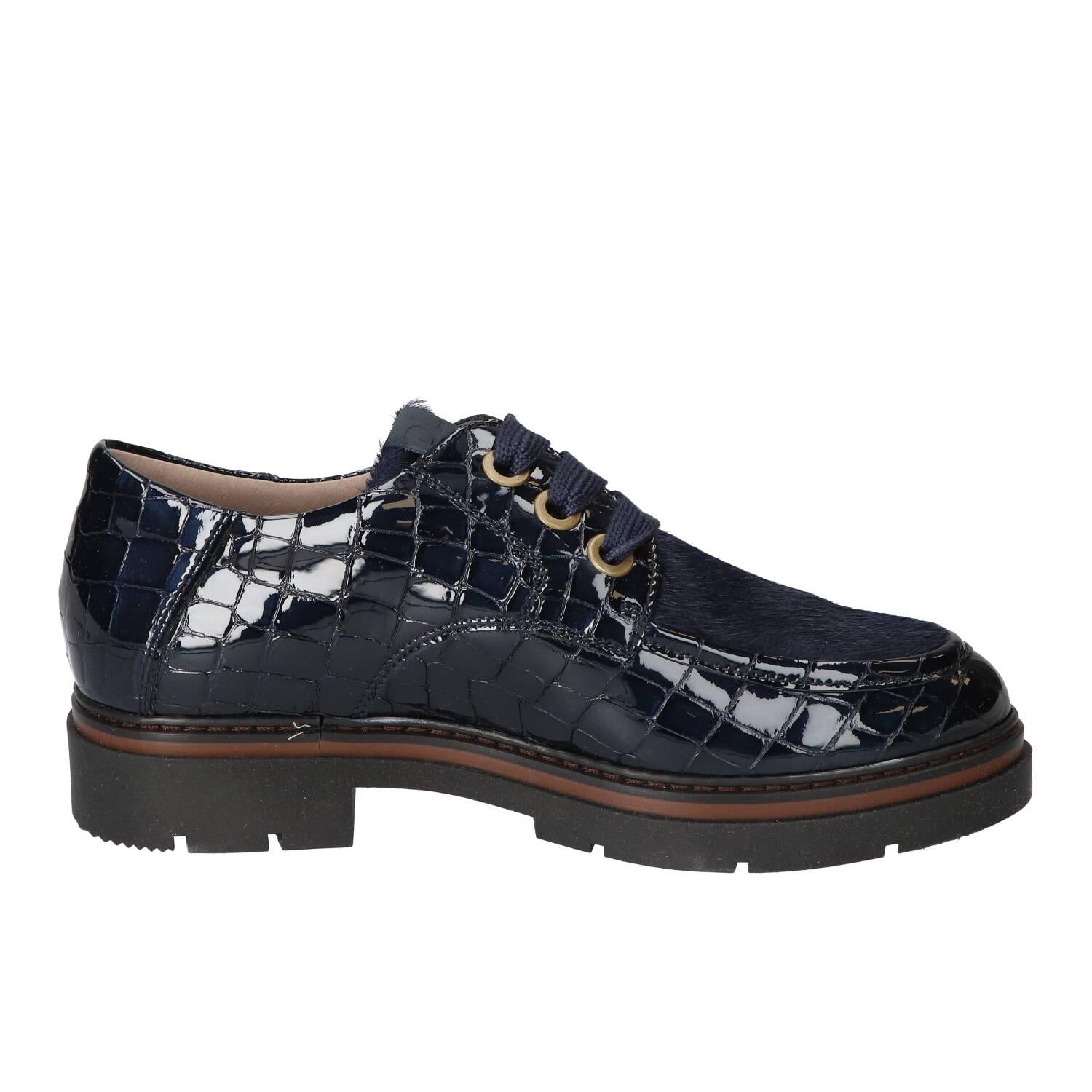 Veterschoenen, Blauw