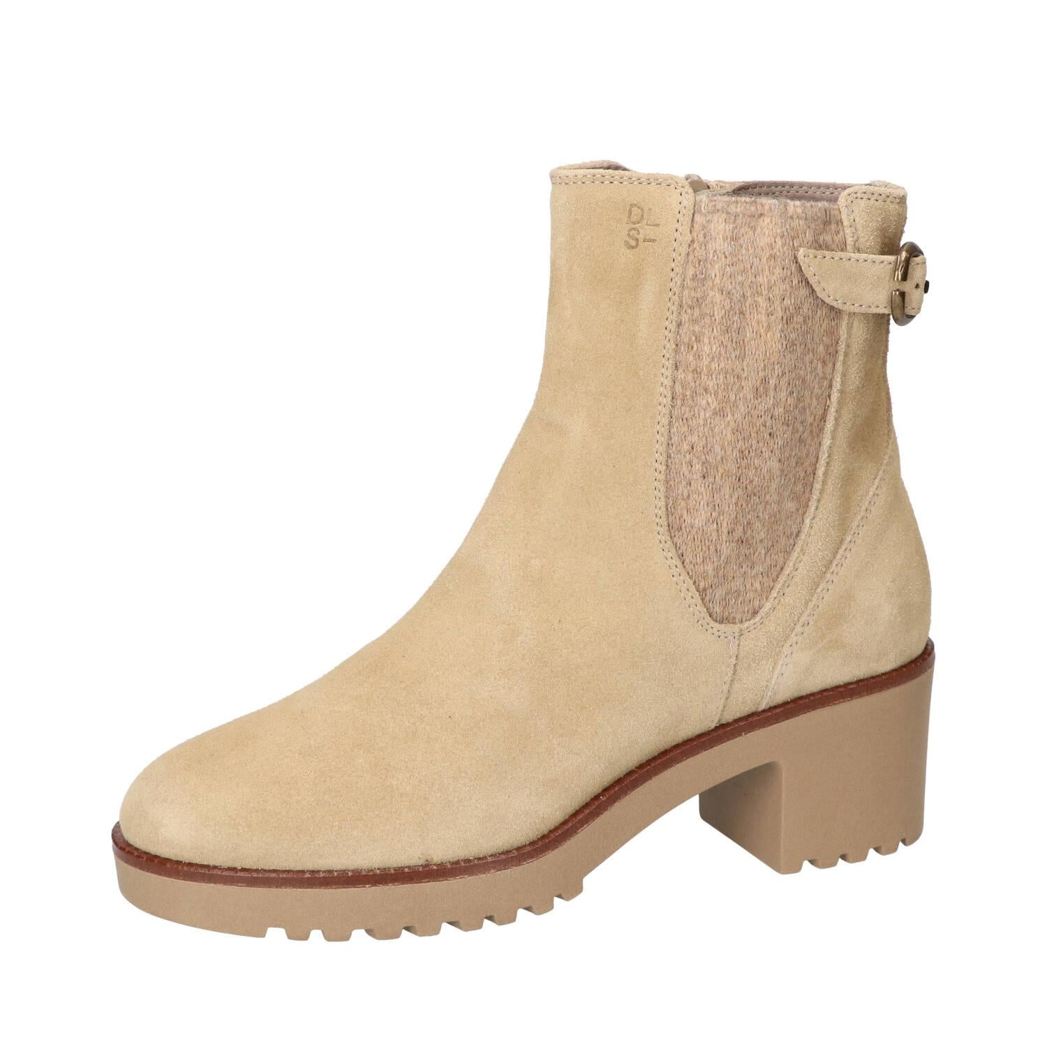 Booties, Lichtbeige