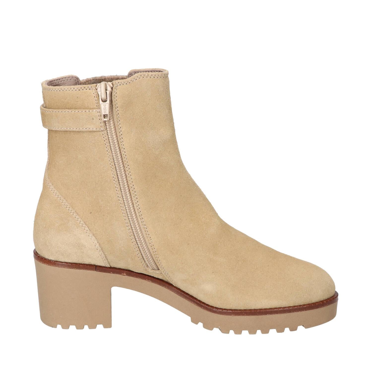 Booties, Lichtbeige