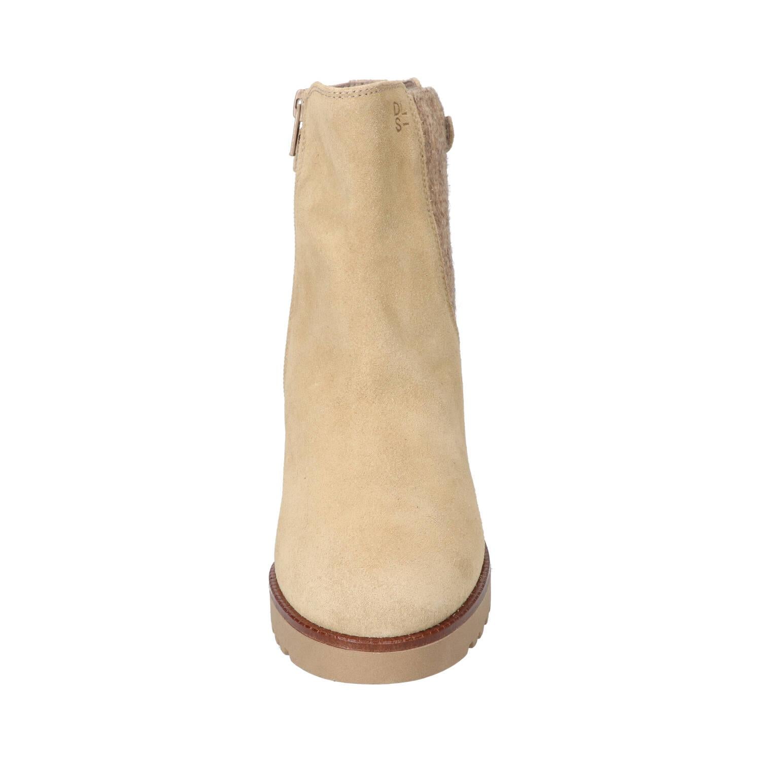 Booties, Lichtbeige
