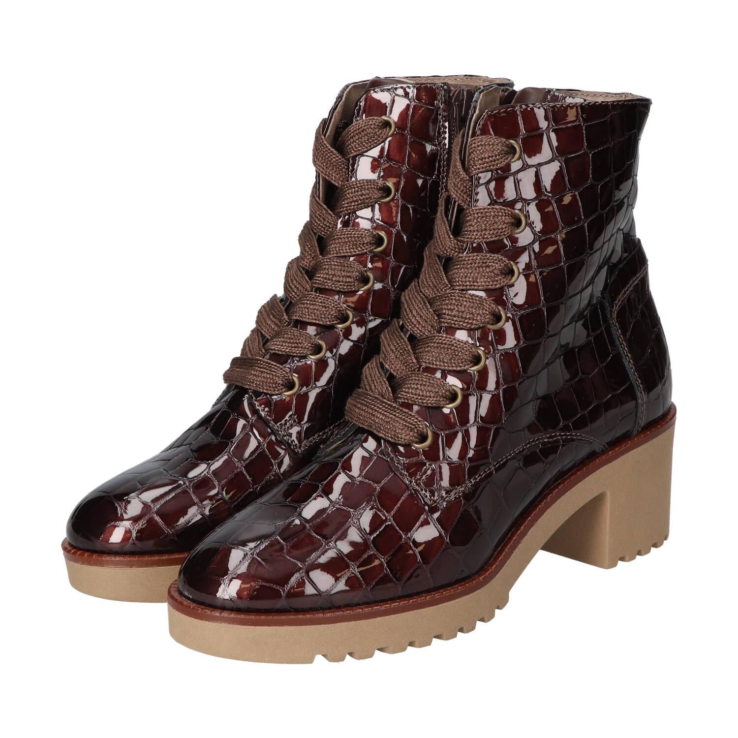 Booties, Donkerbruin