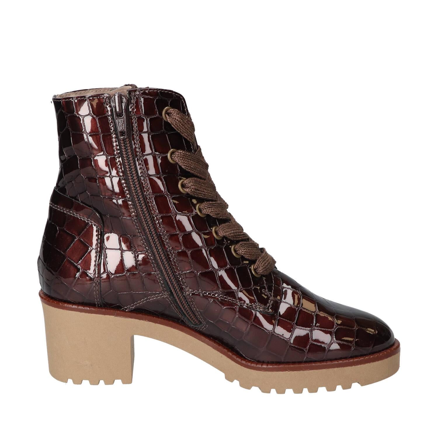Booties, Donkerbruin