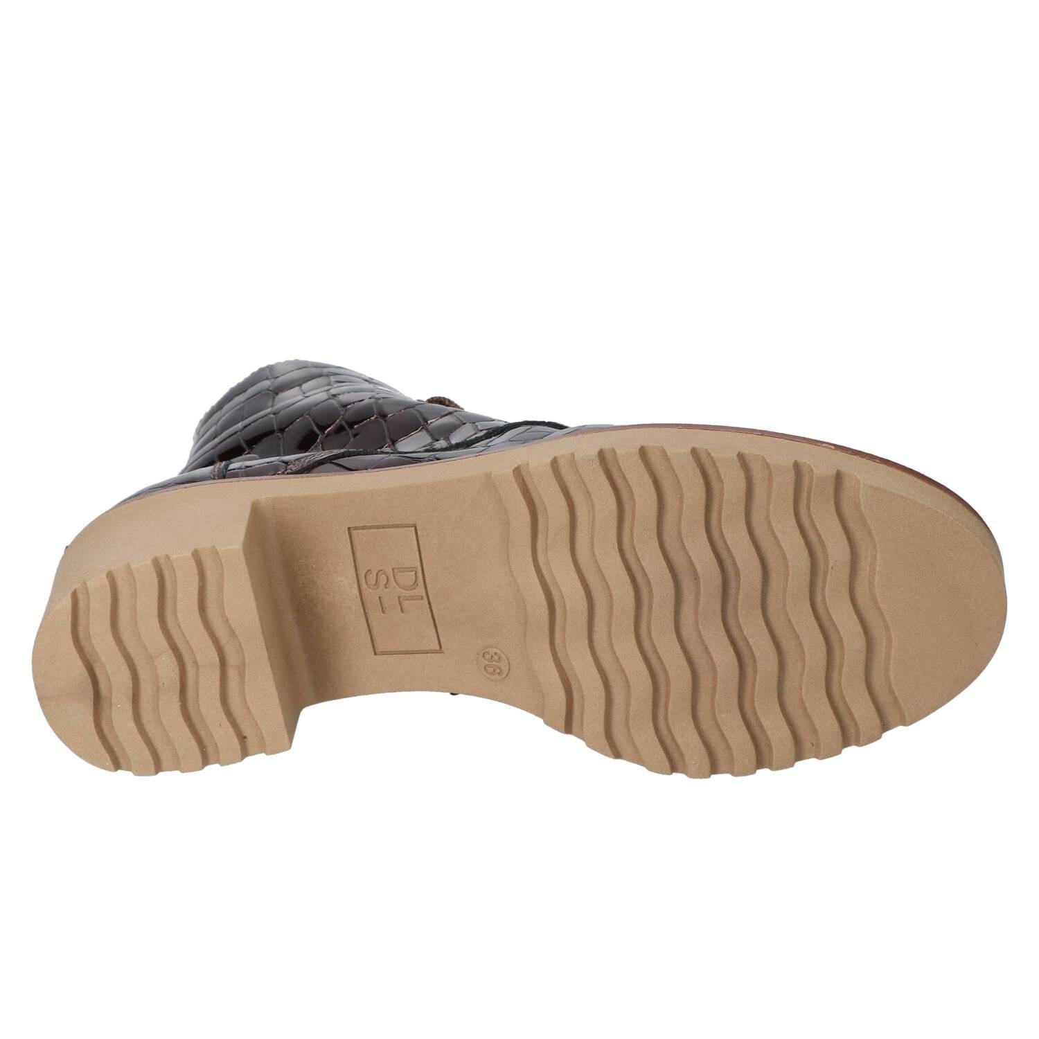 Booties, Donkerbruin