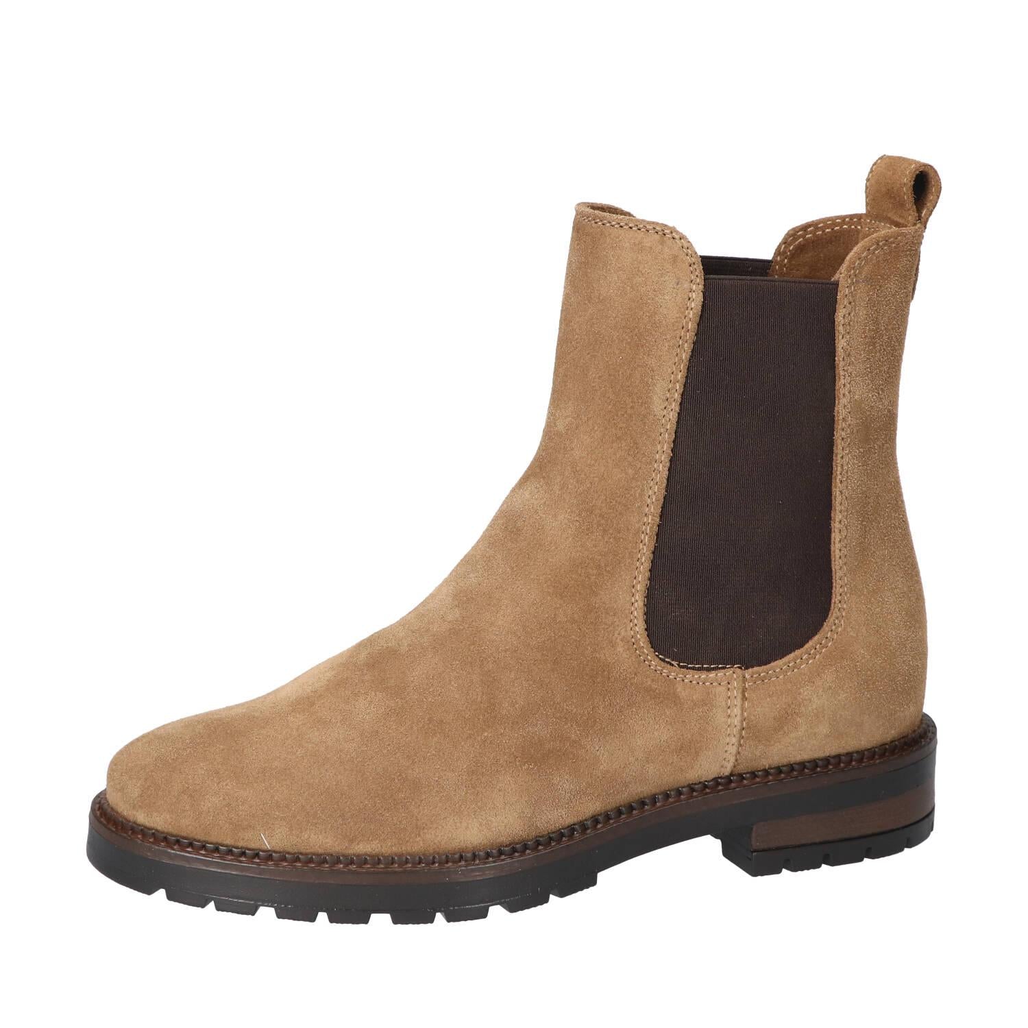 Booties, Cognac