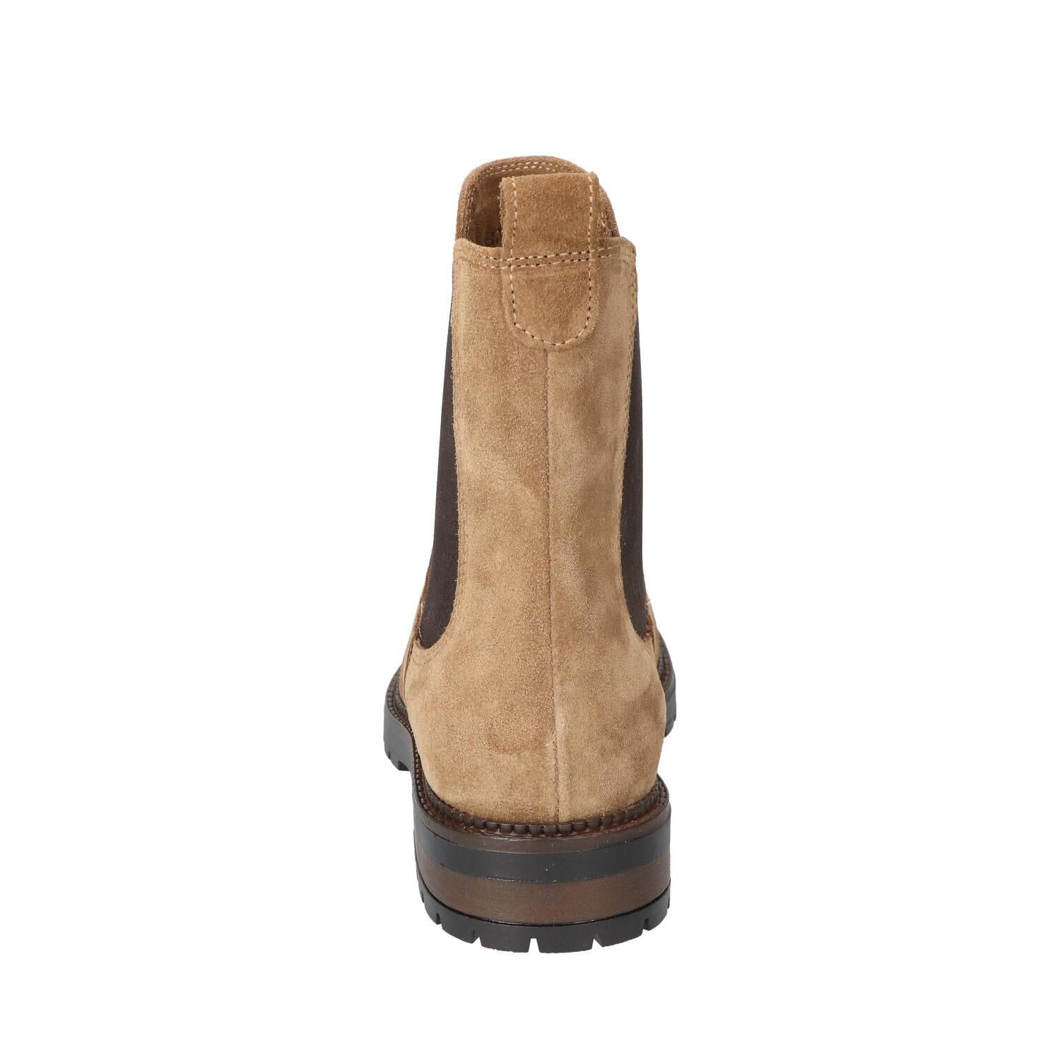Booties, Cognac
