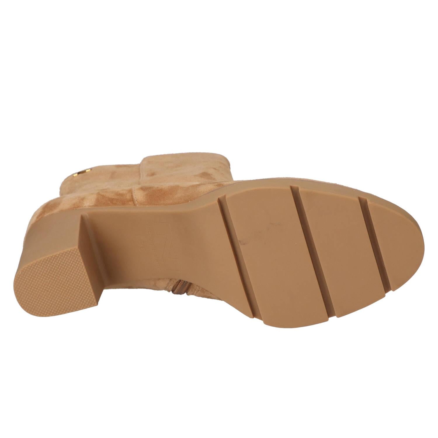Booties, Lichtbeige