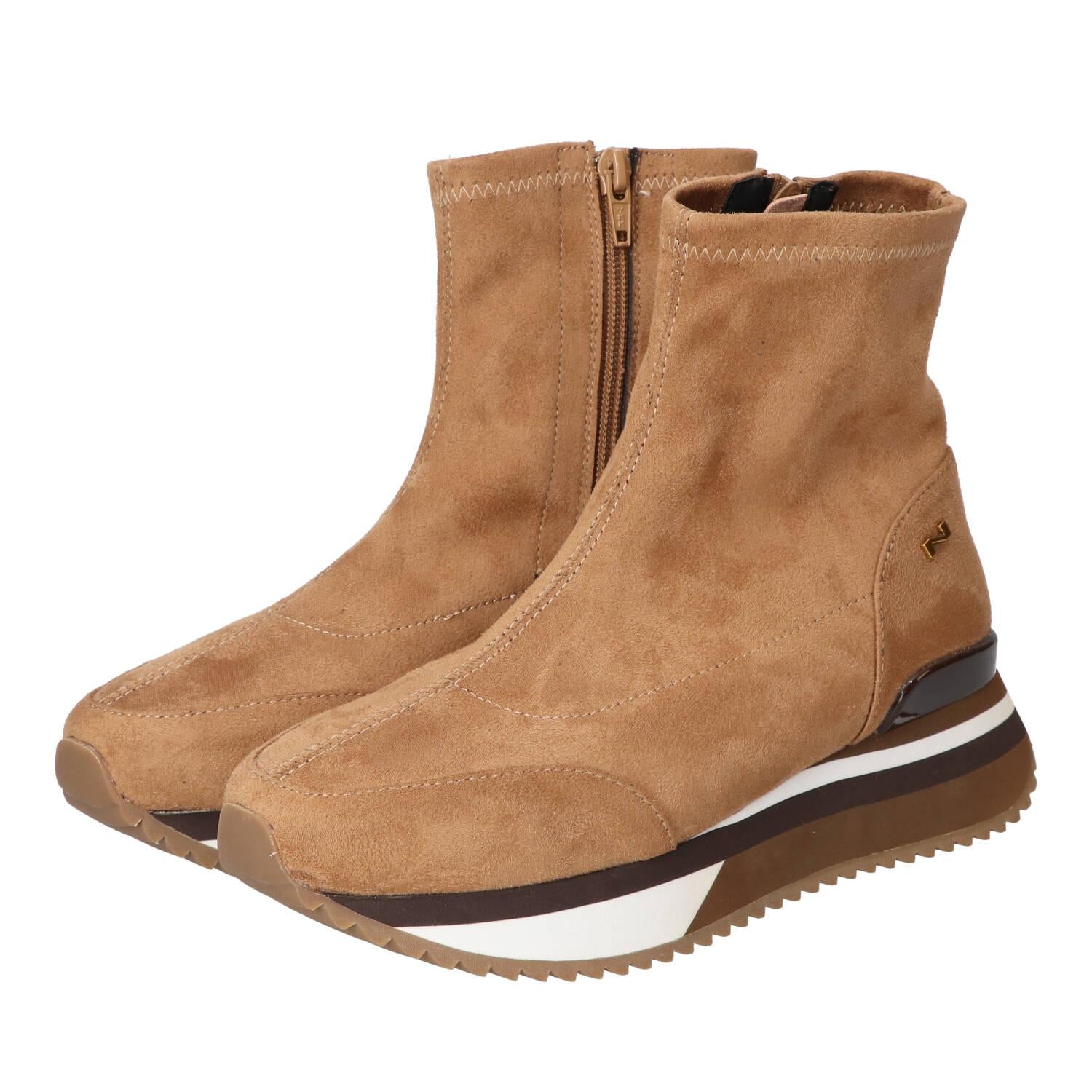 Booties, Lichtbeige