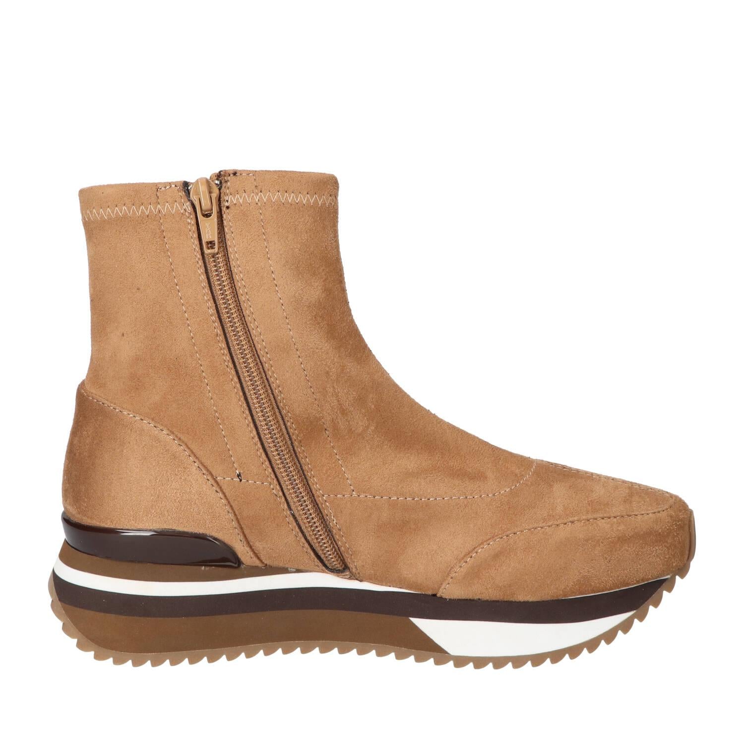 Booties, Lichtbeige