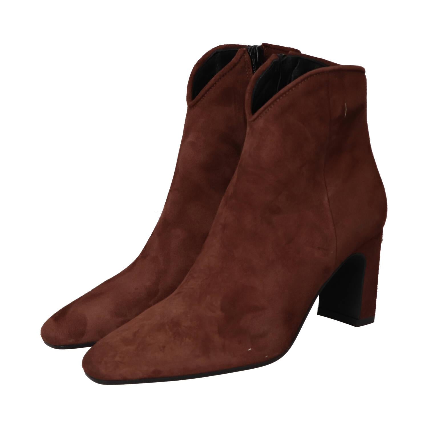 Booties, Donkerbruin