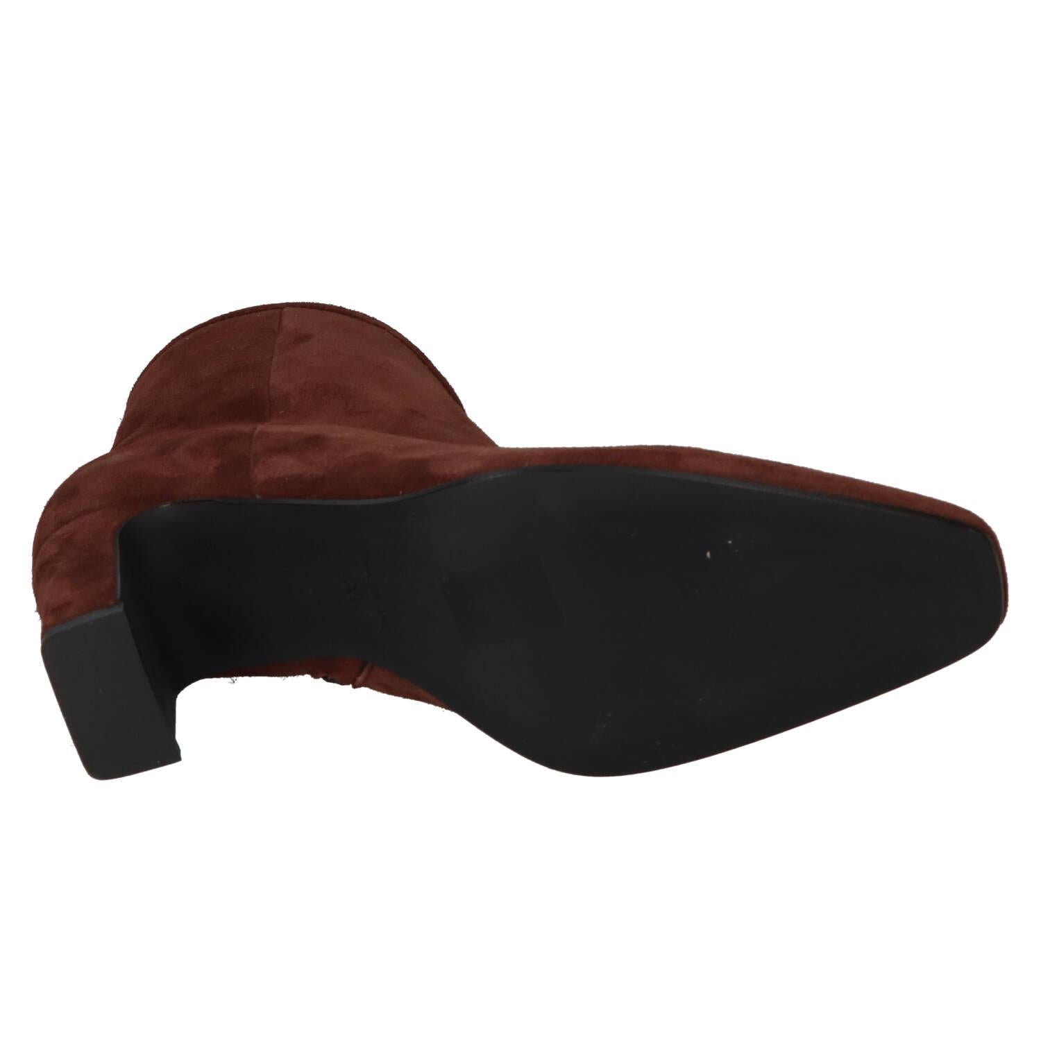 Booties, Donkerbruin