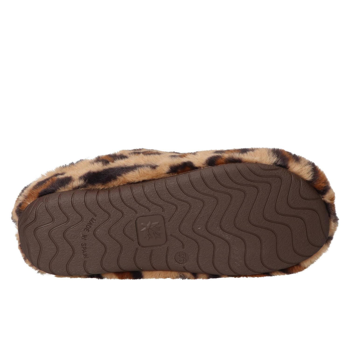 Pantoffels, Donkerbruin