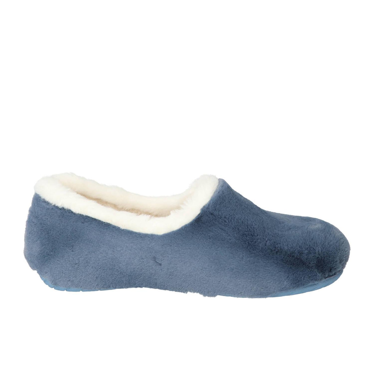 Pantoffels, Lichtblauw