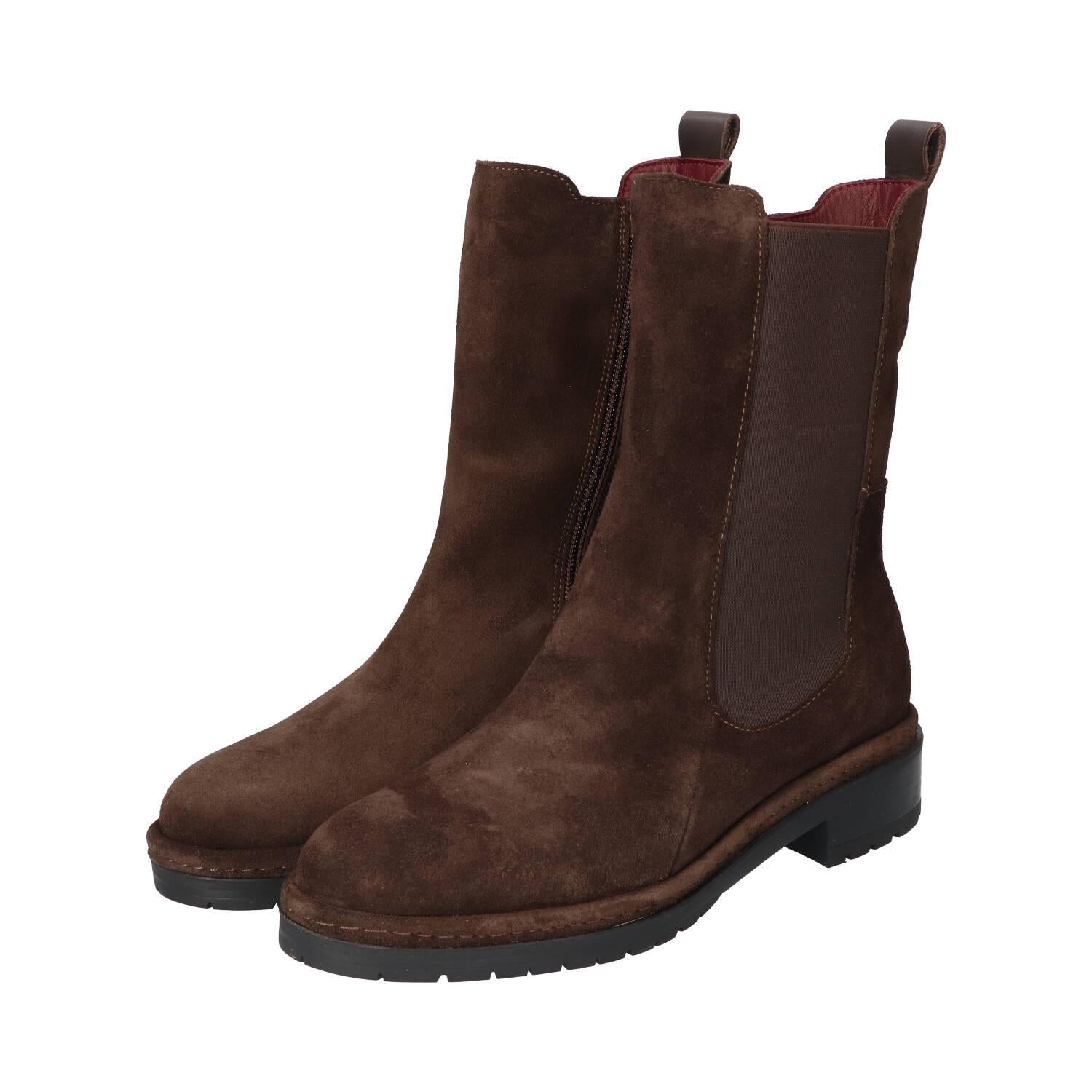 Booties, Donkerbruin