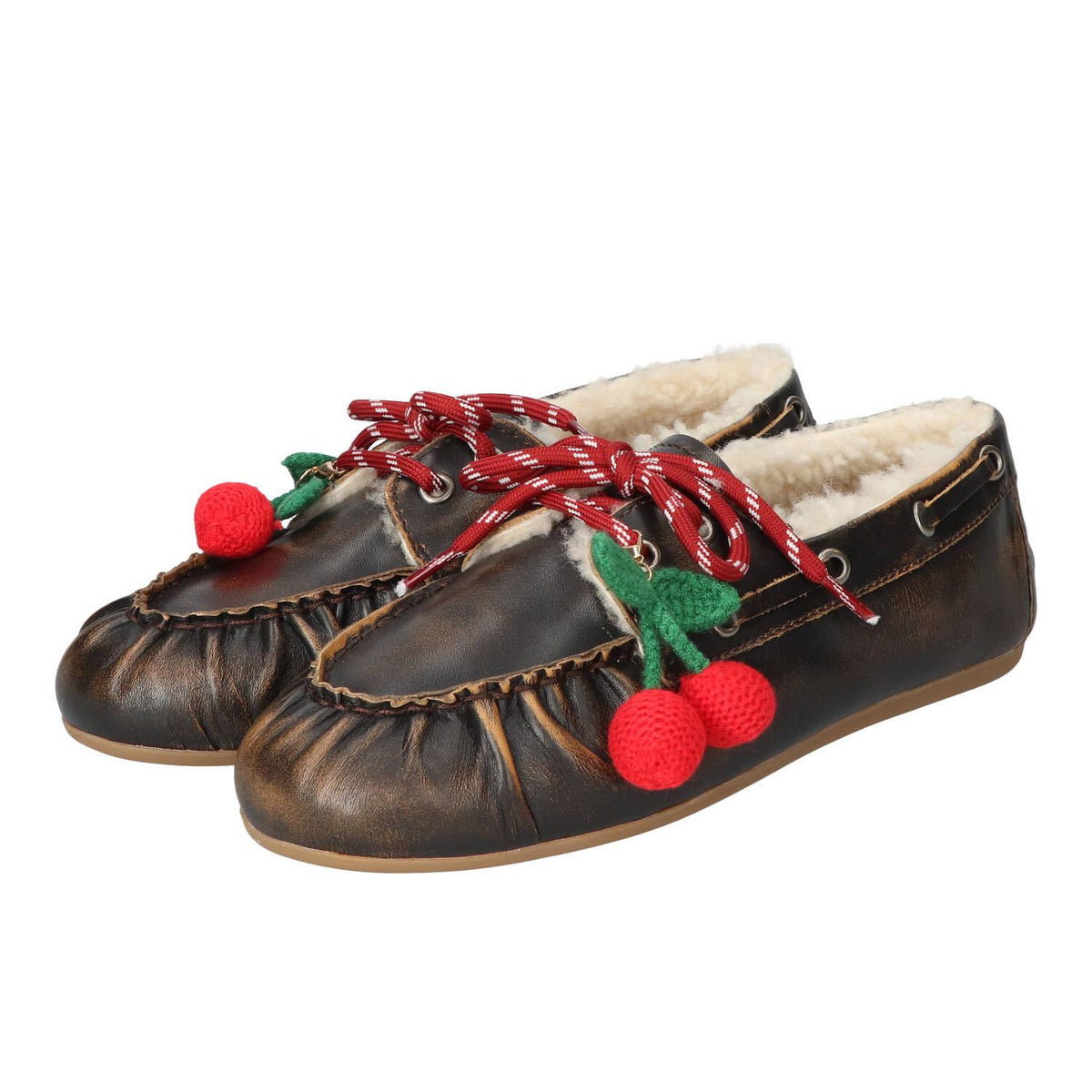 Veterschoenen, Donkerbruin
