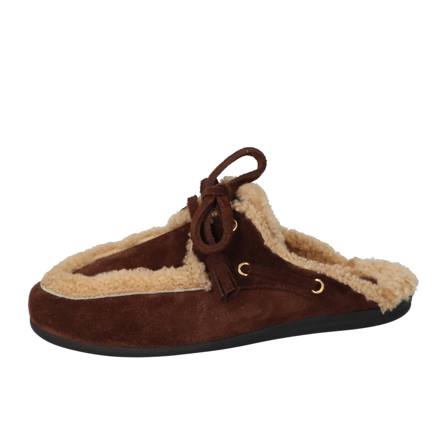 Slippers, Donkerbruin