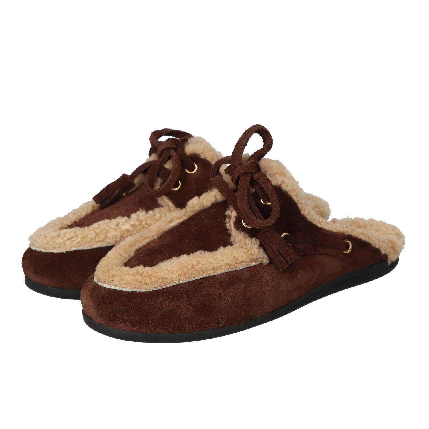 Slippers, Donkerbruin