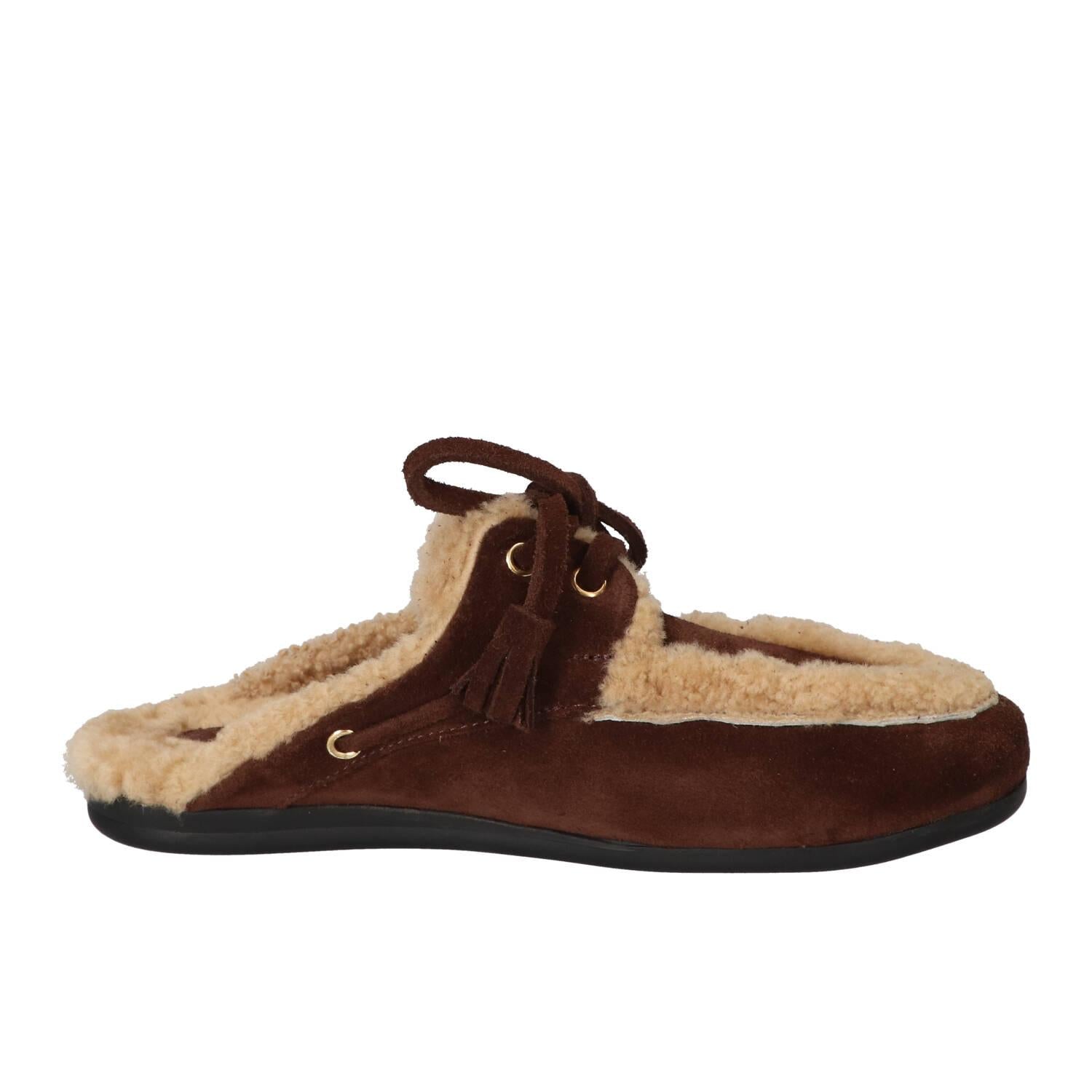 Slippers, Donkerbruin